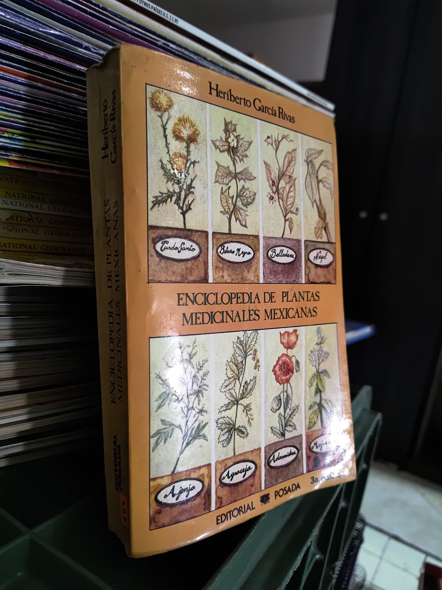 ENCICLOPEDIA DE PLANTAS MEDICINALES MEXICANAS POR HERIBERTO GARCIA RIVAS USADO SALUD JUAREZ 515