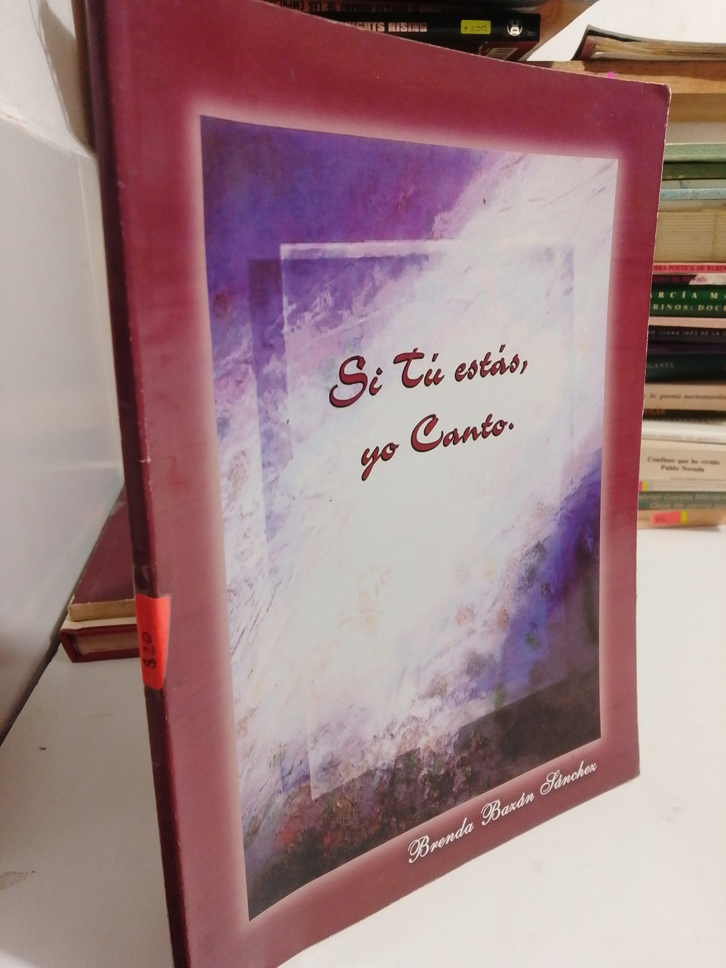SI TU ESTAS YO CANTO POR BRENDA BAZAN USADO POESIA JUAREZ