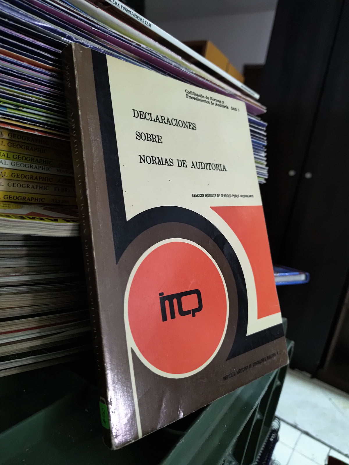 DECLARACIONES SOBRE NORMAS DE AUDITORIA POR INSTITUTO MEXICANO DE CONTADORES PUBLICOS USADO DERECHO JUAREZ 515