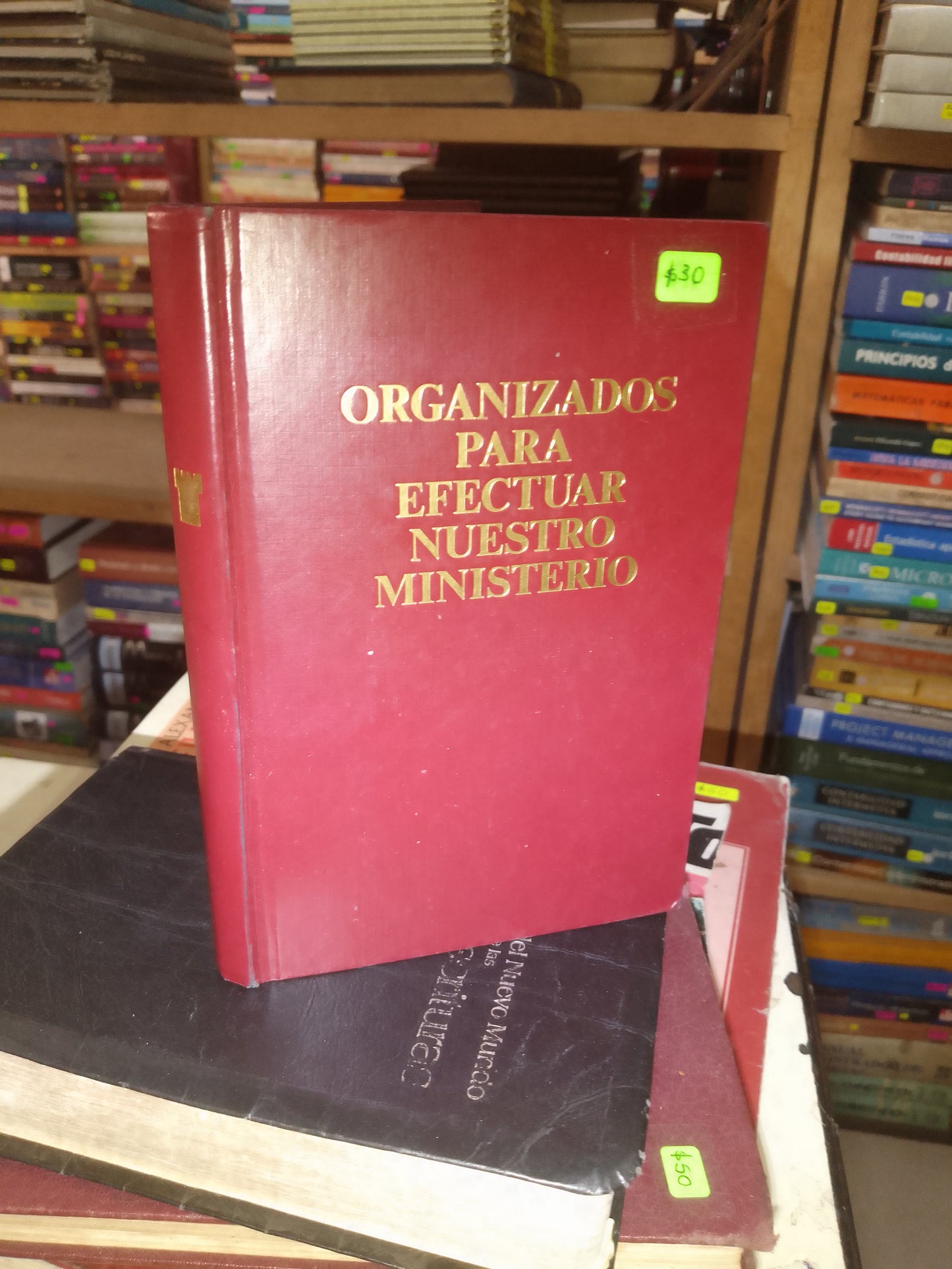 ORGANIZADOS PARA EFECTUAR NUESTRO MINISTERIO USADO RELIGIÓN LITERARIO 207