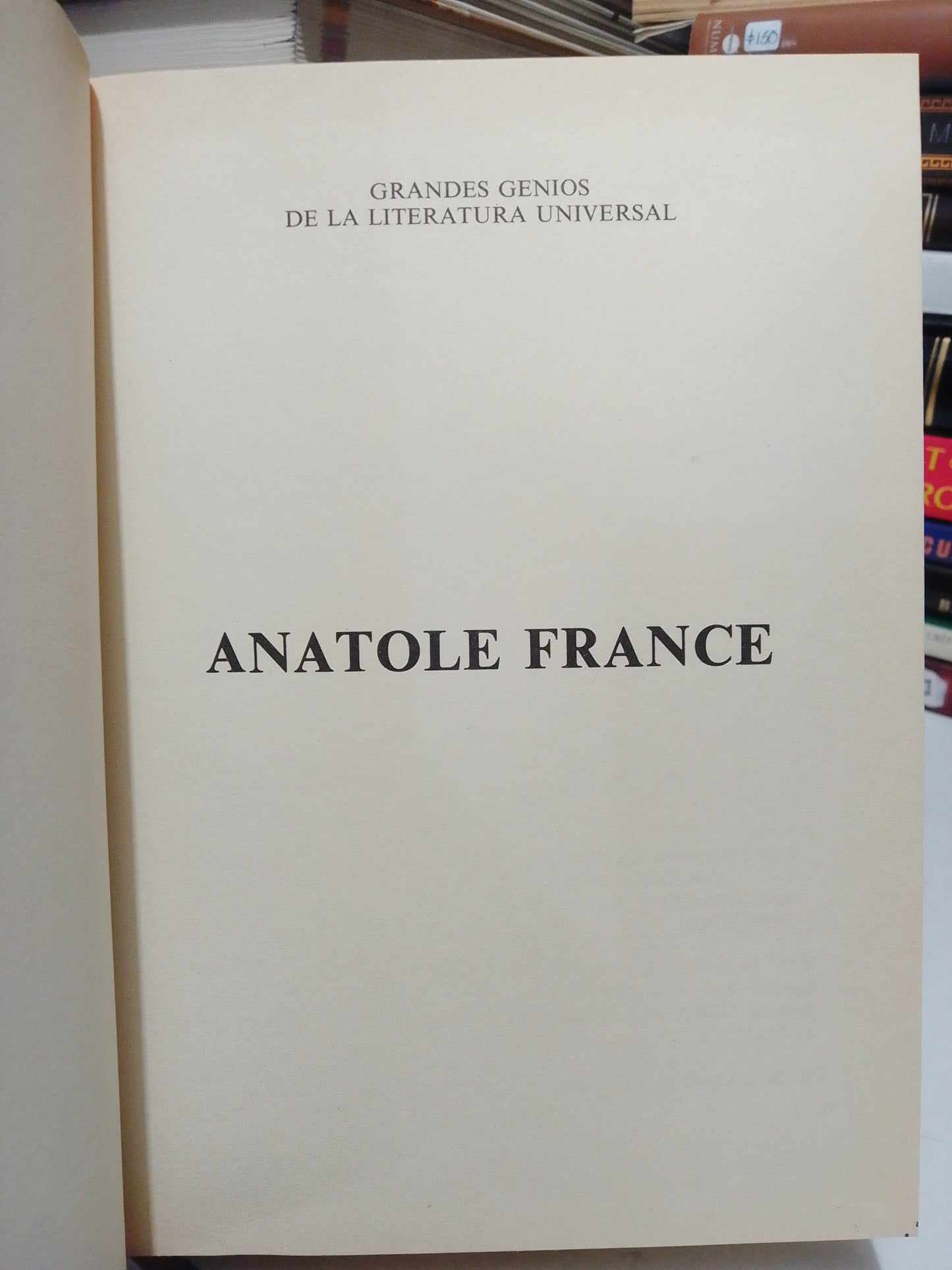 LA AZUCENA ROJA POR ANATOLE FRANCE USADO NOVELA JUÁREZ