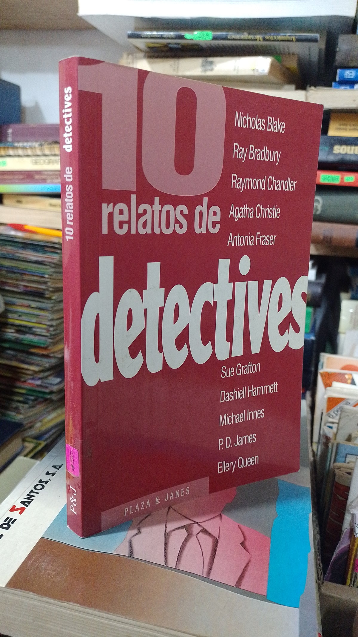 10 RELATOS DE DETECTIVES POR VARIOS AUTORES USADO NOVELA JUAREZ 515