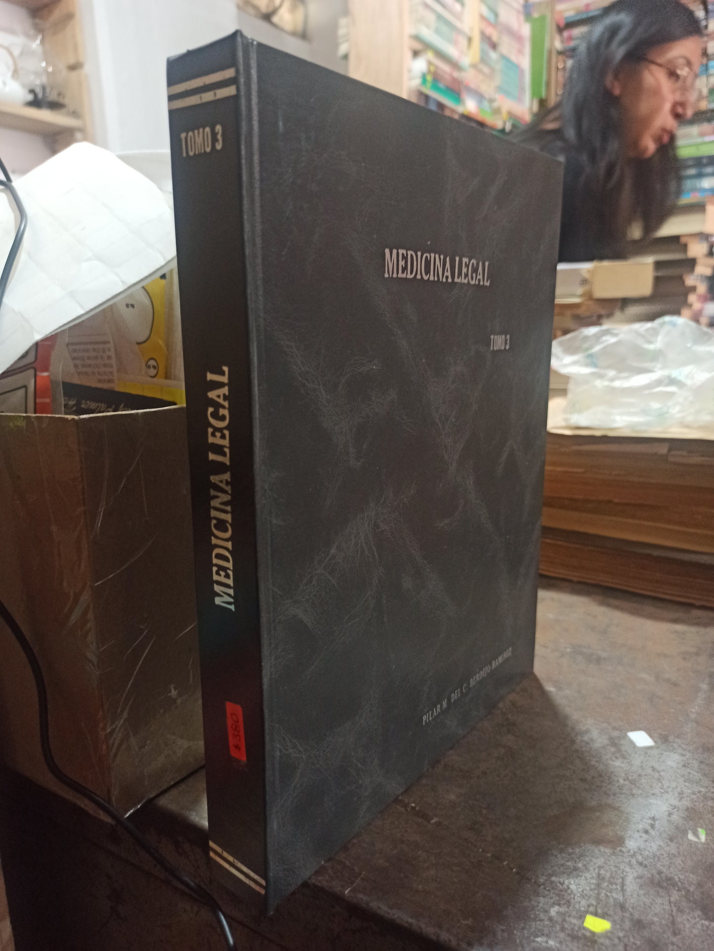 MEDICINA LEGAL TOMO 3 POR PILAR DEL C. BERDEJO RAMIREZ USADO SALUD ALDAMA
