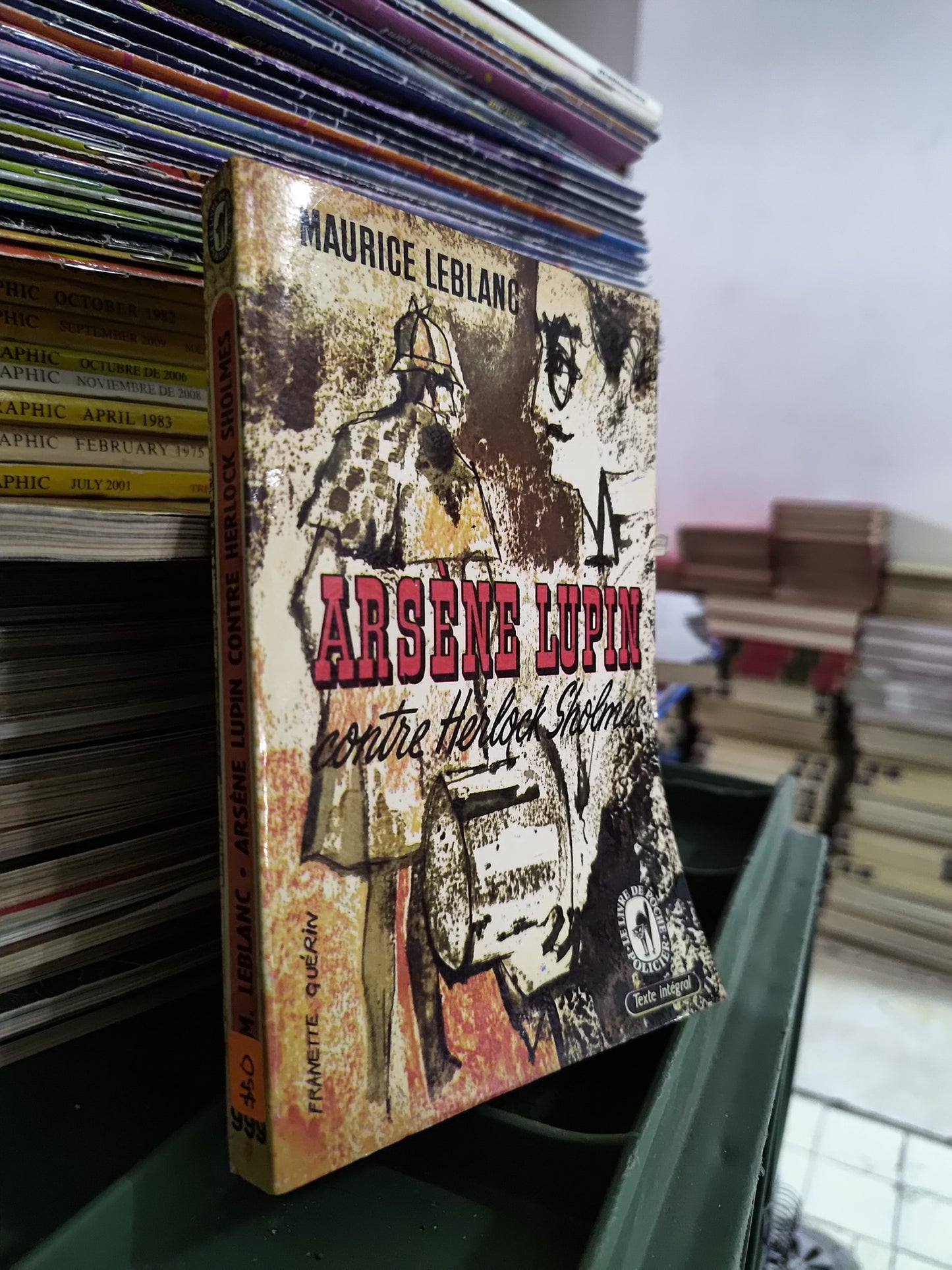 ARSENE LUPIN CONTRE HERLOCK HOMES POR MAURICE LEBLANG USADO IDIOMAS JUAREZ 515