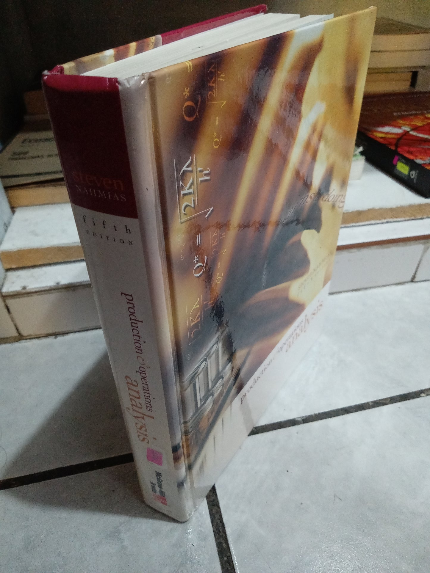 PRODUCTION OPERATIONS ANALYSIS POR STEVEN NAHMIAS USADO ADMINISTRACIÓN JUAREZ