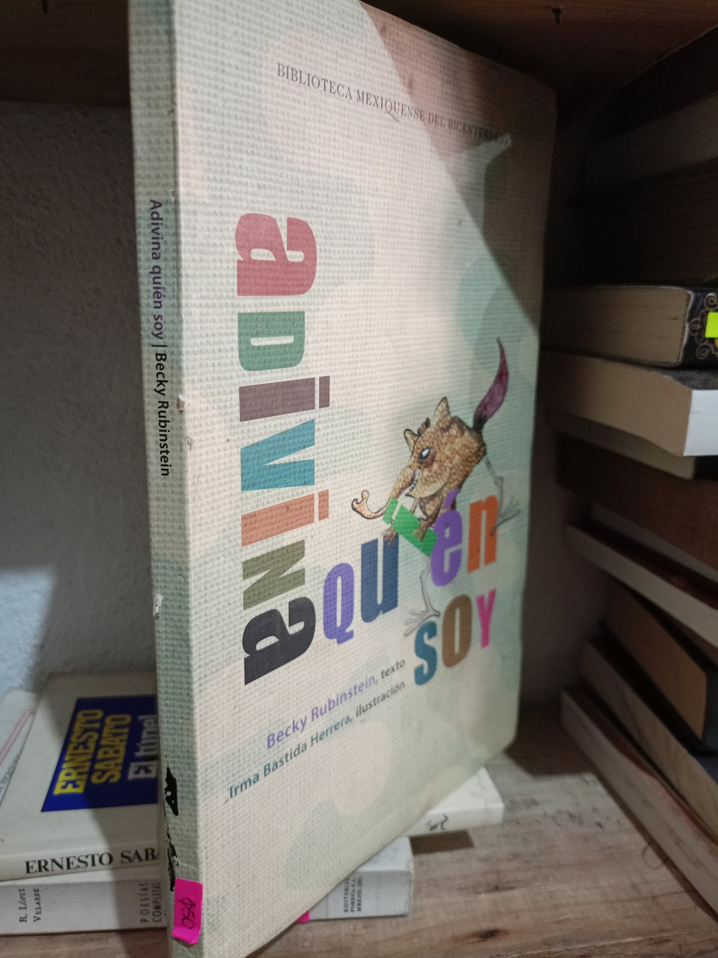 ADIVINA QUIEN SOY POR BECKY RUBINSTEIN USADO INFANTIL LITERARIO 305