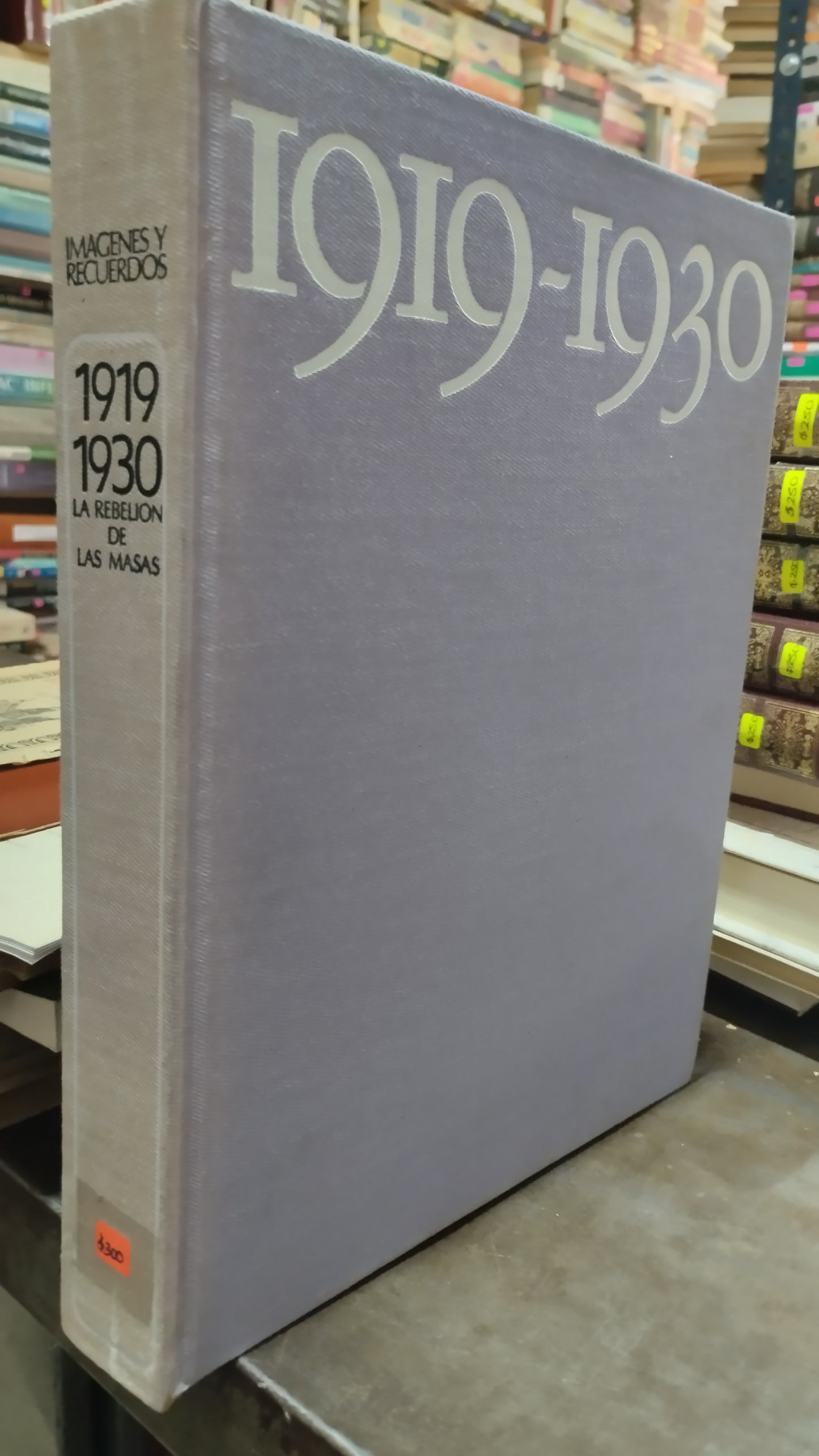 1919 1930 LA REBELION DE LAS MASAS POR MANUEL VAZQUEZ MONTALBAN LIBRO USADO ANTIGUO ALDAMA