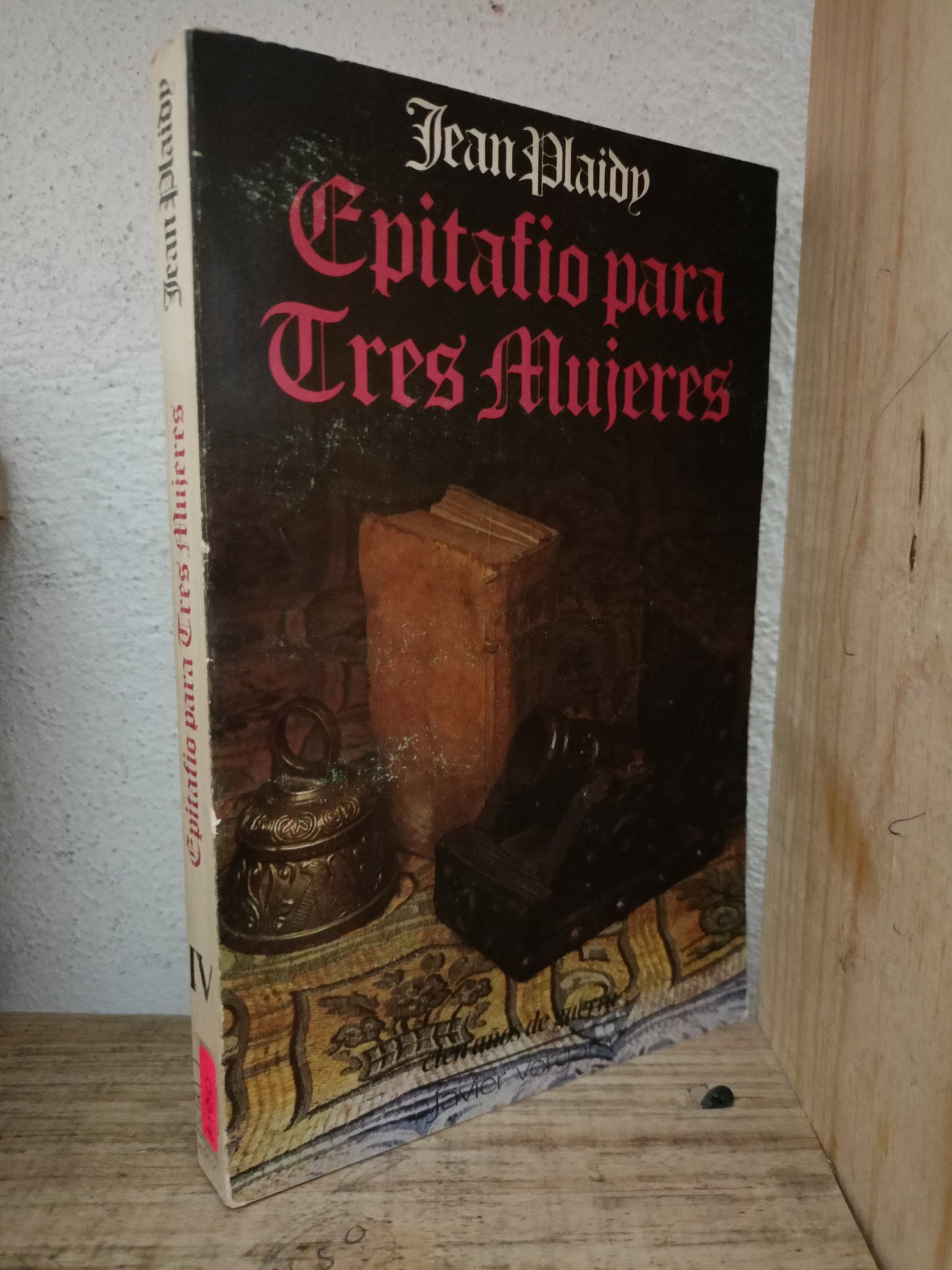EPITAFIO PARA TRES MUJERES JEAN PLAIDY USADO NOVELA LITERARIO 305