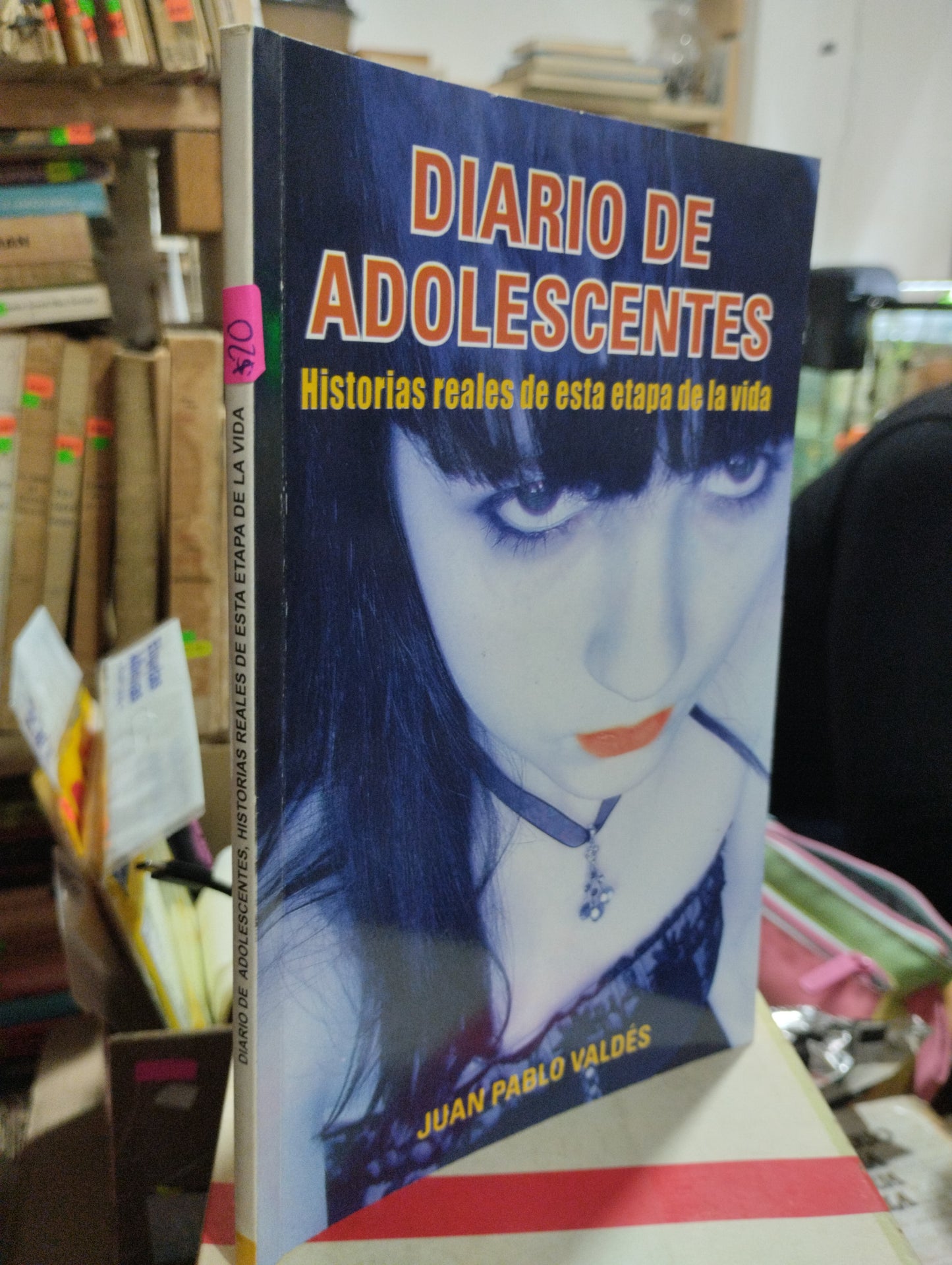 DIARIO DE ADOLESCENTES POR JUAN PABLO VALDES USADO NOVELAS ALDAMA