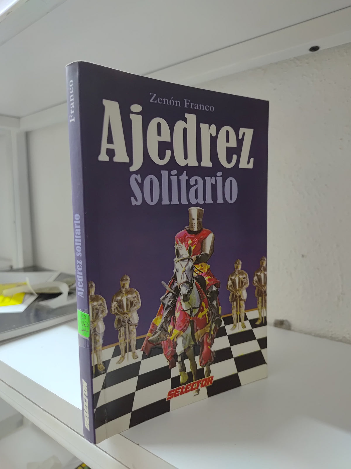 AJEDREZ SOLITARIO POR ZENON FRANCO USADO DEPORTES JUAREZ 515