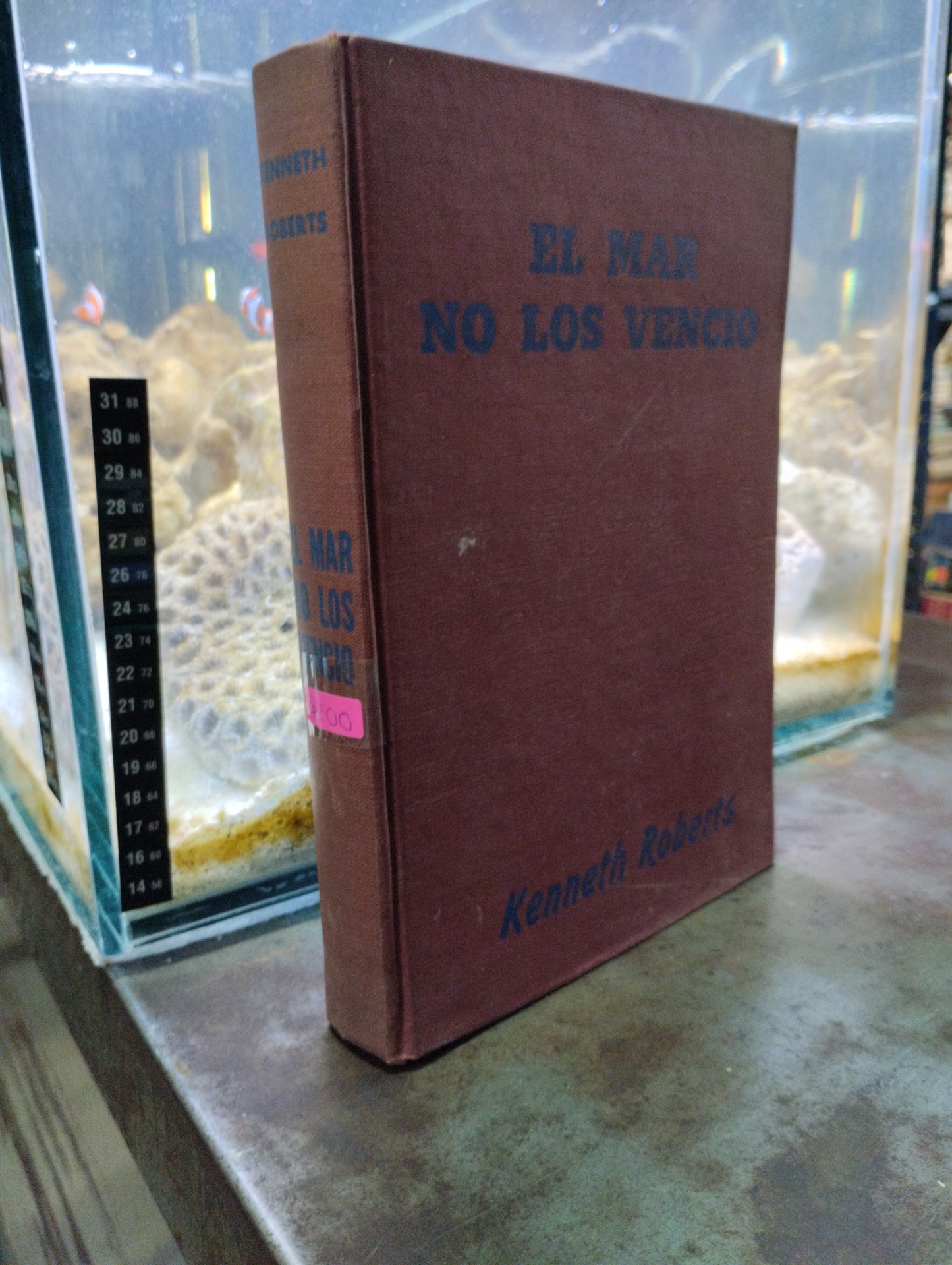 EL MAR NO LOS VENCIO POR KENNETH ROBERTS USADO NOVELAS ALDAMA