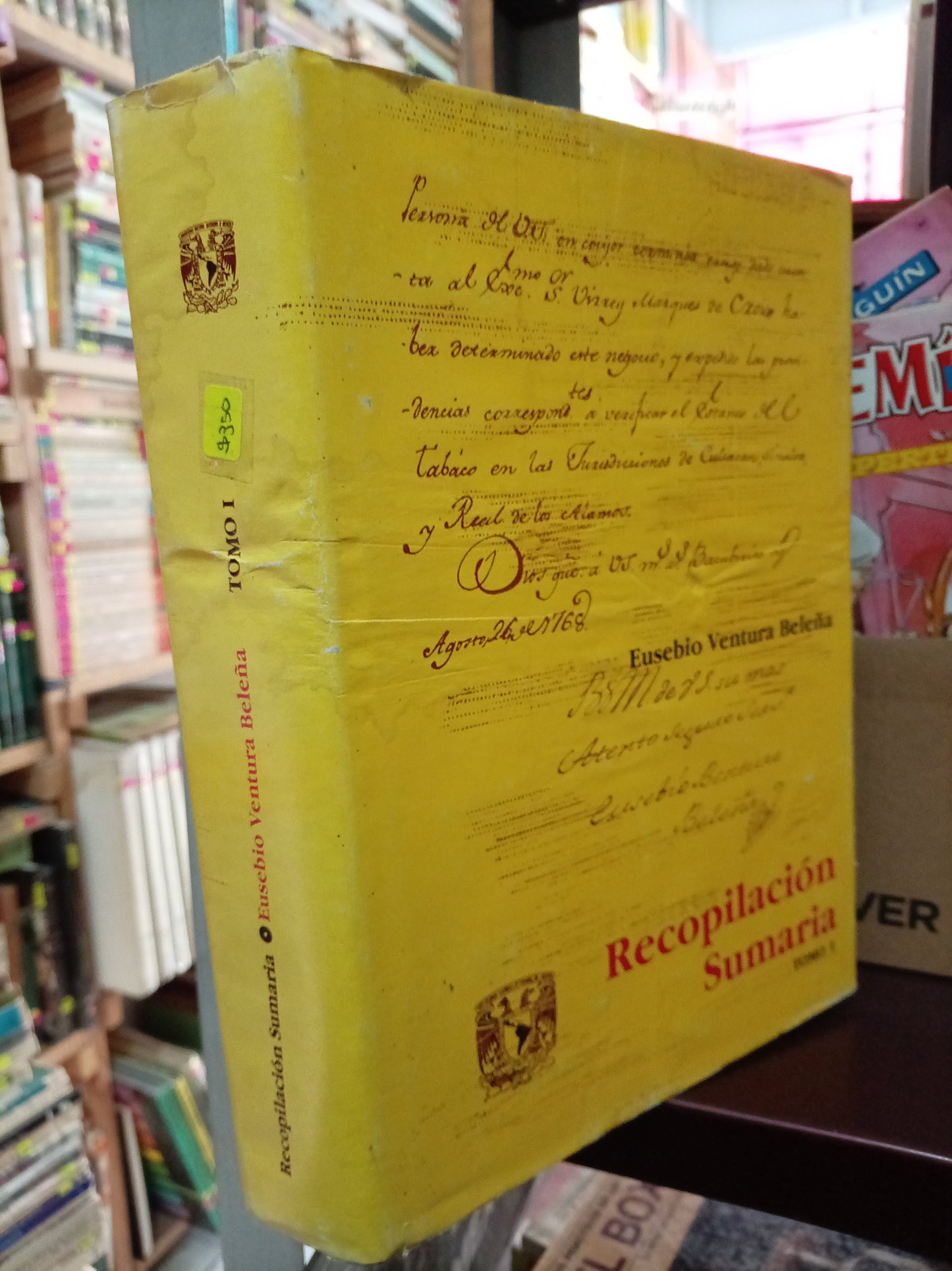 RECOPILACION SUMARIA POR EUSEBIO VENTURABELEÑA USADO HISTORIA LITERARIO 305