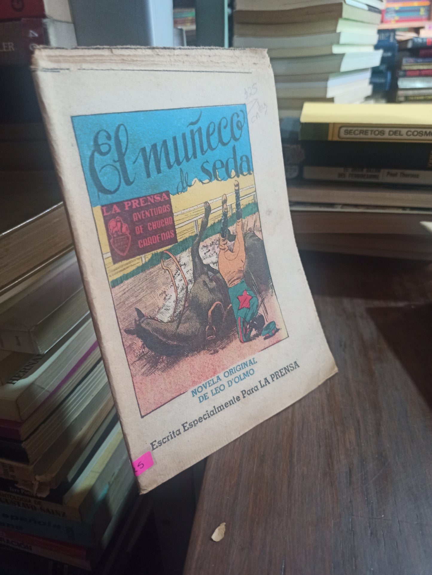 EL MUÑECO DE SEDA POR CHUCHO CARDENAS USADO ANTIGUOS ALDAMA