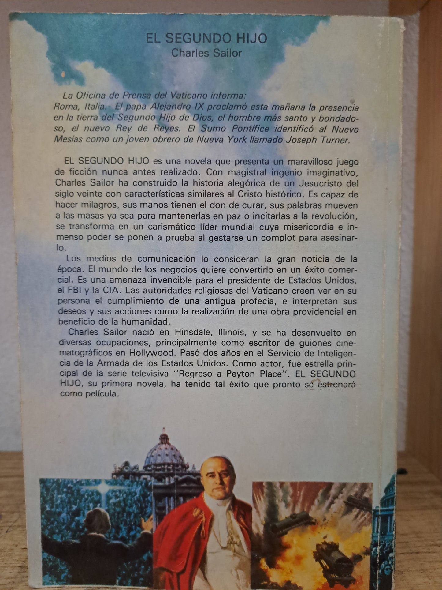 EL SEGUNDO HIJO CHARLES SAILOR USADO NOVELA LITERARIO 305