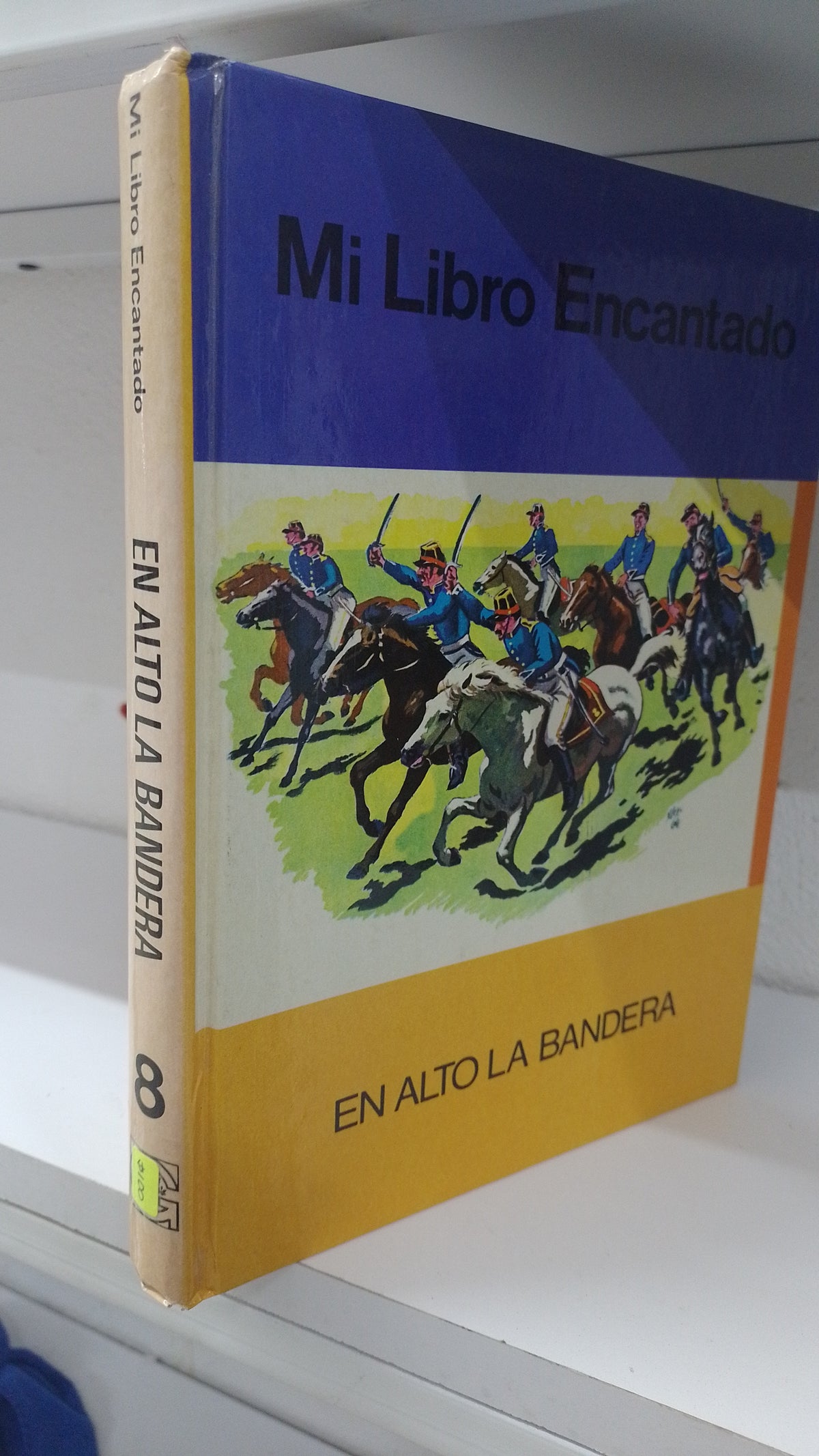 EN ALTO LA BANDERA VOLUMEN VIII POR MI LIBRO ENCANTADO USADO INFANTIL JUAREZ 515