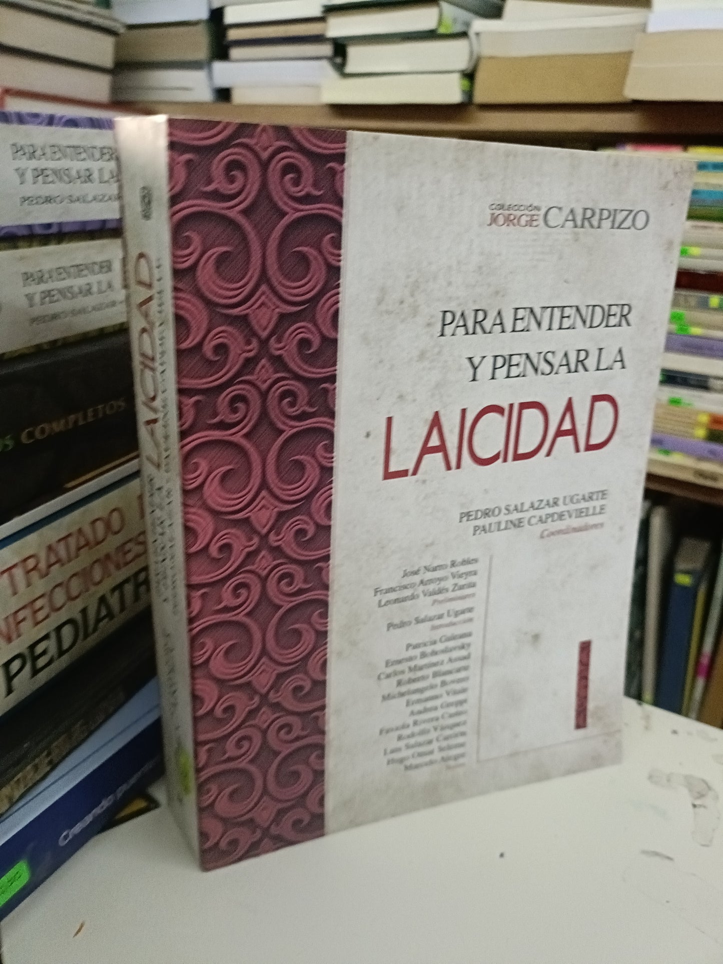 PARA ENTENDER Y PENSAR LA LAICIDAD TOMO I COORDINADO POR PEDRO SALAZAR UGARTE Y PAULINE CAPDEVIELLE USADO SOCIOLOGÍA LITERARIO 207