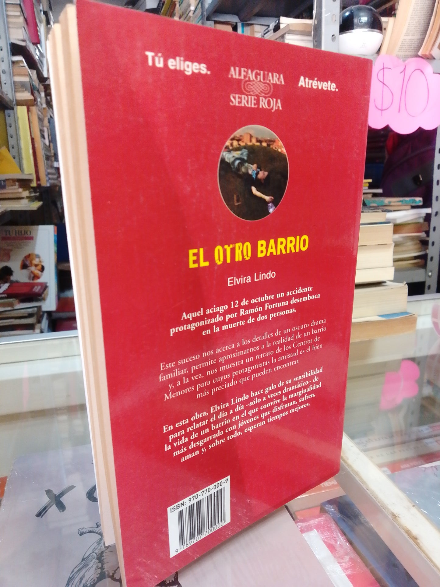 EL OTRO BARRIO POR ELVIRA LINDO USADO NOVELA JUÁREZ