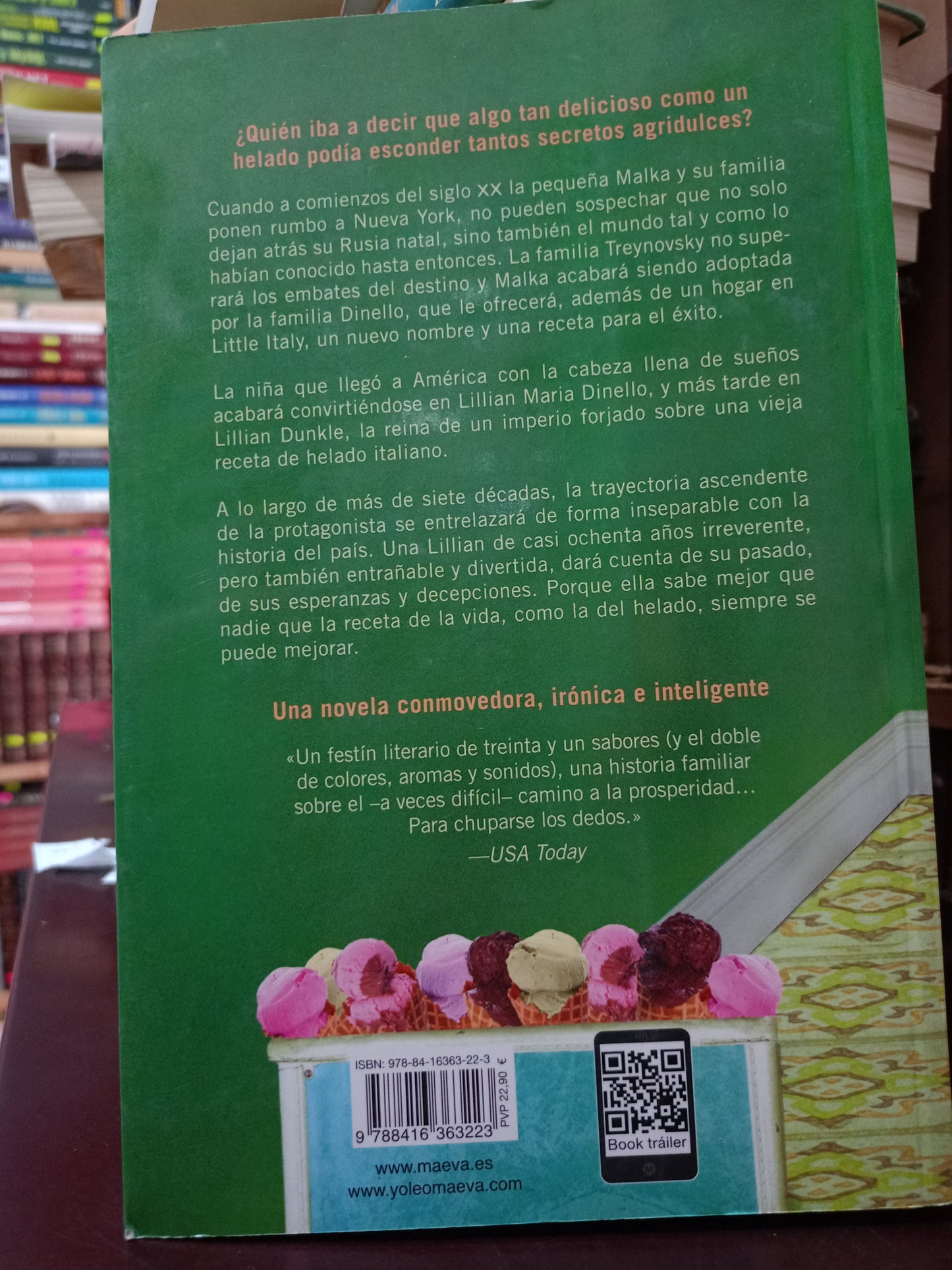 LA REINA DE LOS HELADOS SUSAN JANE GILMAN USADO NOVELA LITERARIO 305