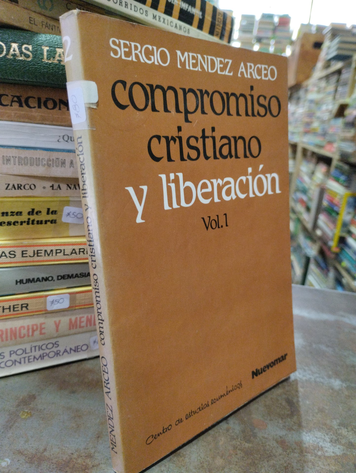 COMPROMISO CRISTIANO Y LIBERACION VOL I POR SERGIO MENDEZ ARCEO USADO RELIGION ALDAMA