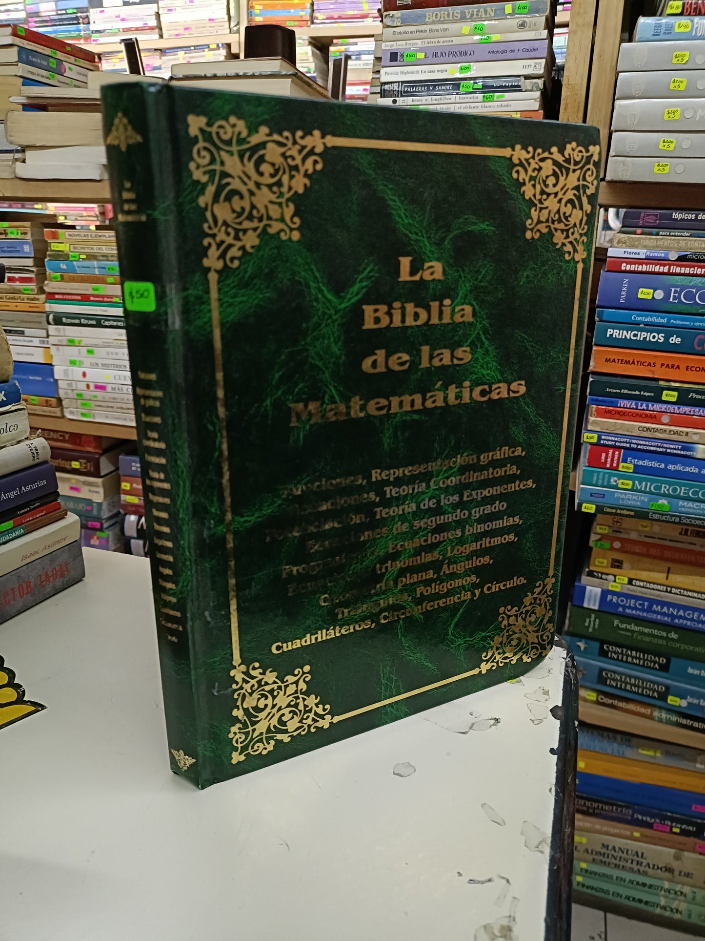 LA BIBLIA DE LAS MATEMÁTICAS USADO MATEMÁTICAS LITERARIO 207