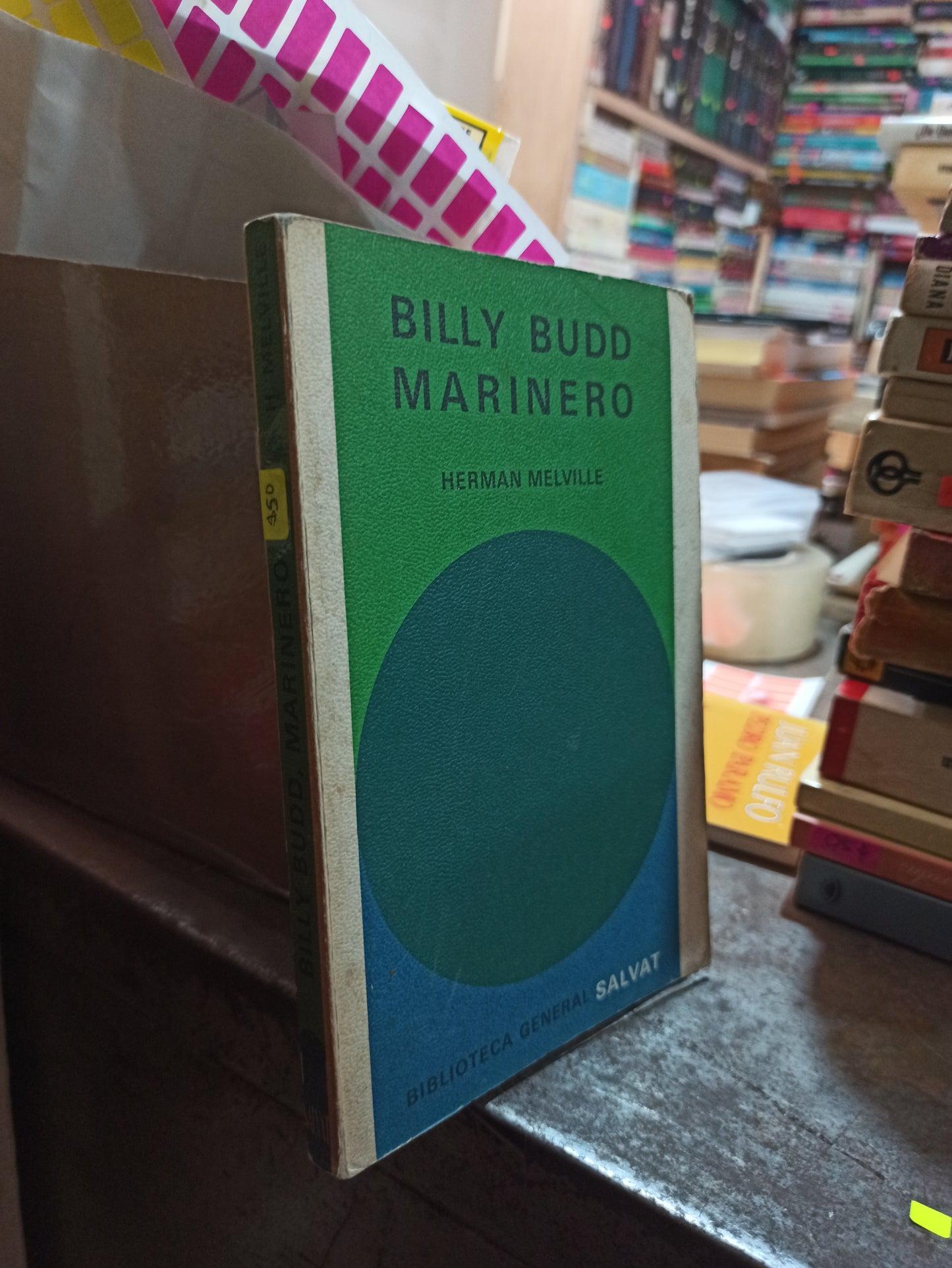 BILLY BIDD MARINERO POR HERMAN MELVILLE USADO NOVELAS ALDAMA