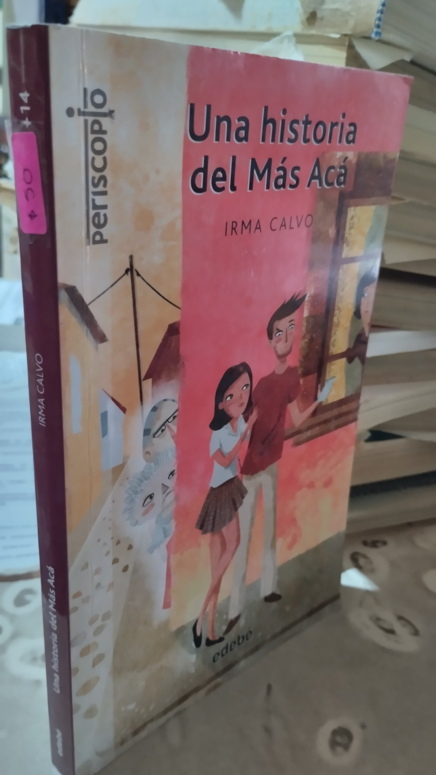 UNA HISTORIA DEL MAS ACA POR IRMA CALVO LIBRO USADO INFANTIL ALDAMA