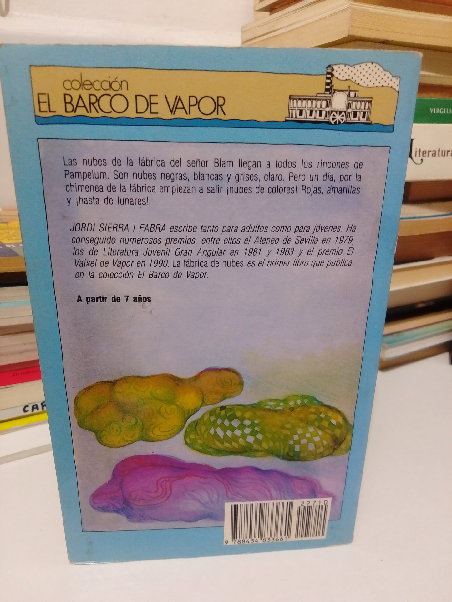 LA FÁBRICA DE NUBES POR JORDI SIERRA USADO INFANTIL JUAREZ