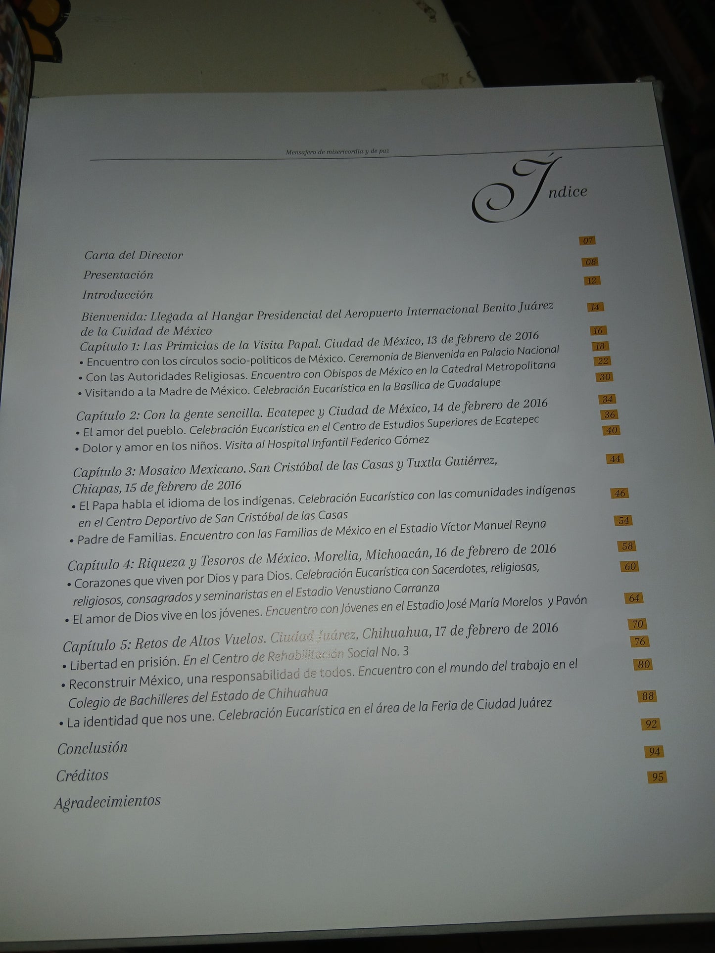 MENSAJERO DE MISERICORDIA Y DE PAZ POR ALBERTO CASTELLANOS FRANCO USADO RELIGIÓN LITERARIO 207