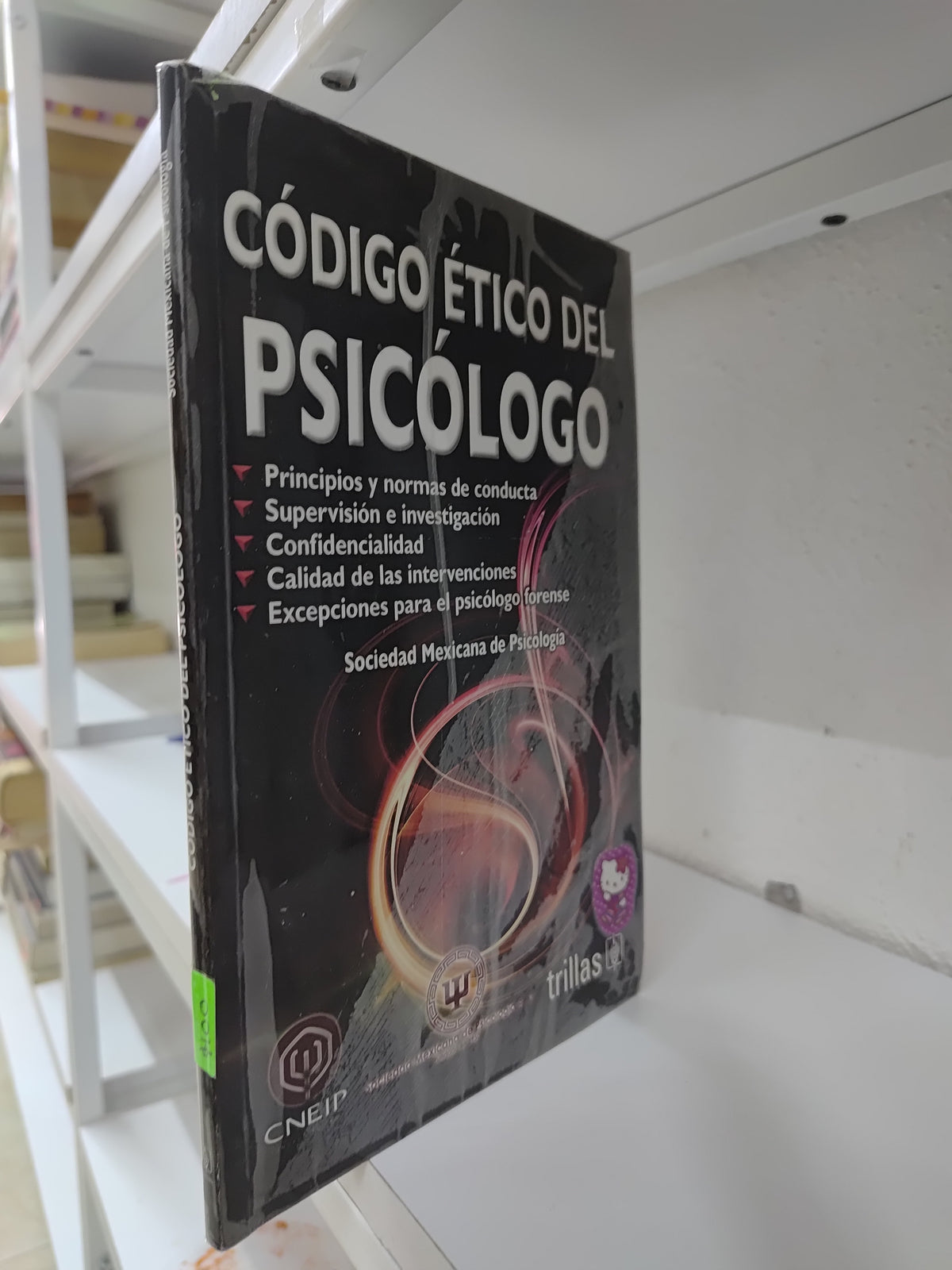CODIGO ETICO DEL PSICOLOGO POR EDITORIAL TRILLAS USADO PSICOLOGIA JUAREZ 515