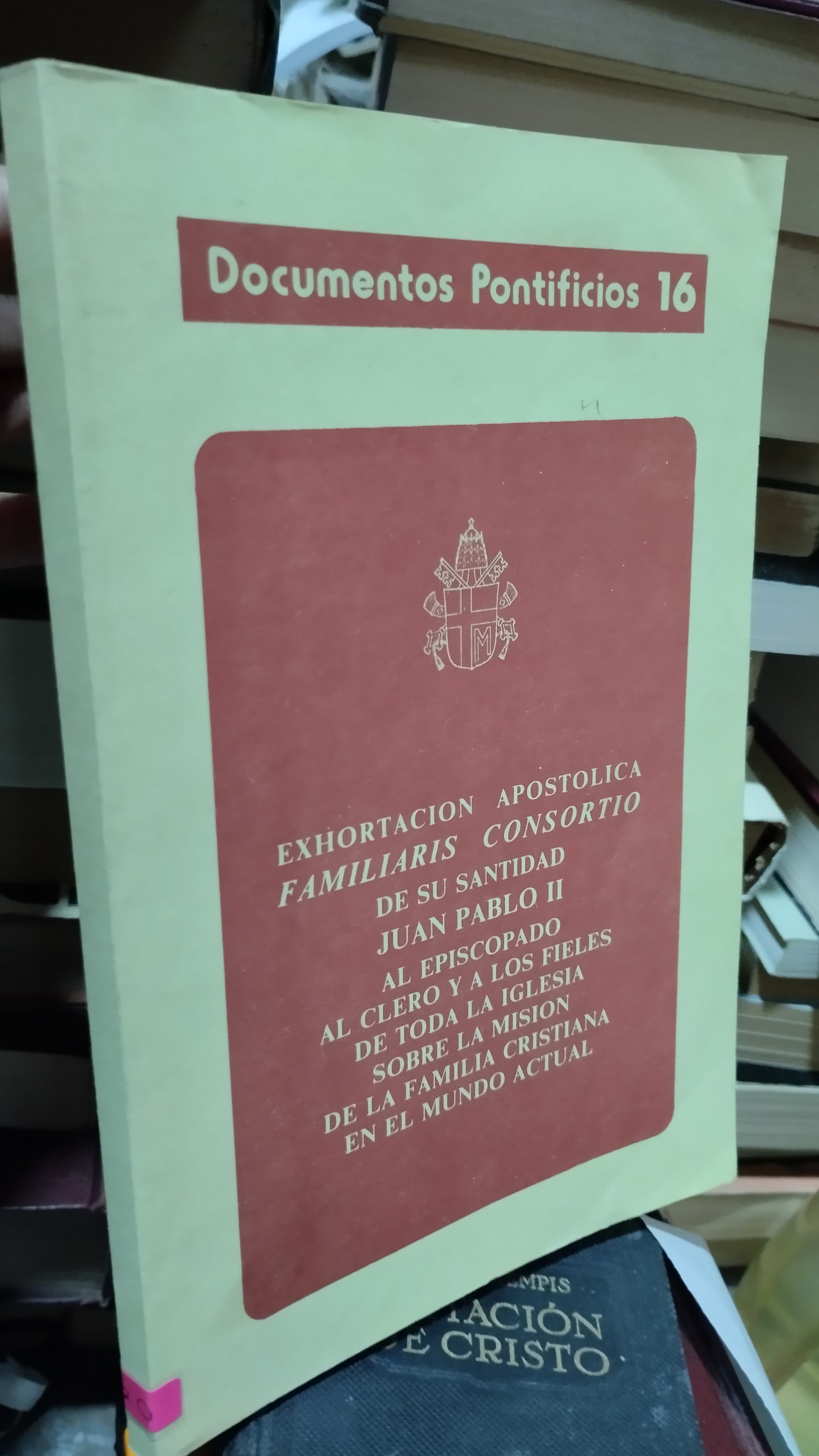 DOCUMENTOS PONTIFICIOS 16 LIBRO USADO RELIGION ALDAMA