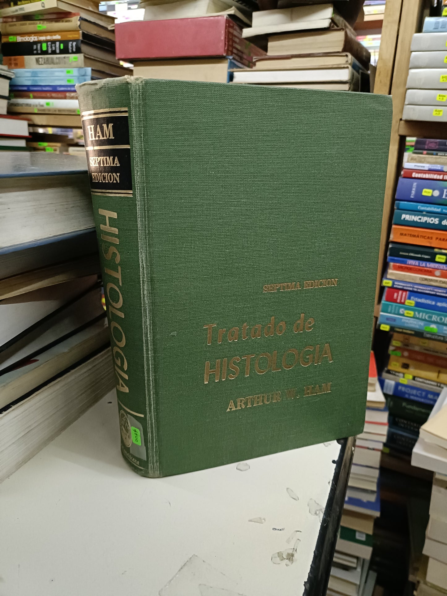 HISTOLOGÍA POR ARTHUR W. HAM USADO MEDICINA LITERARIO 207