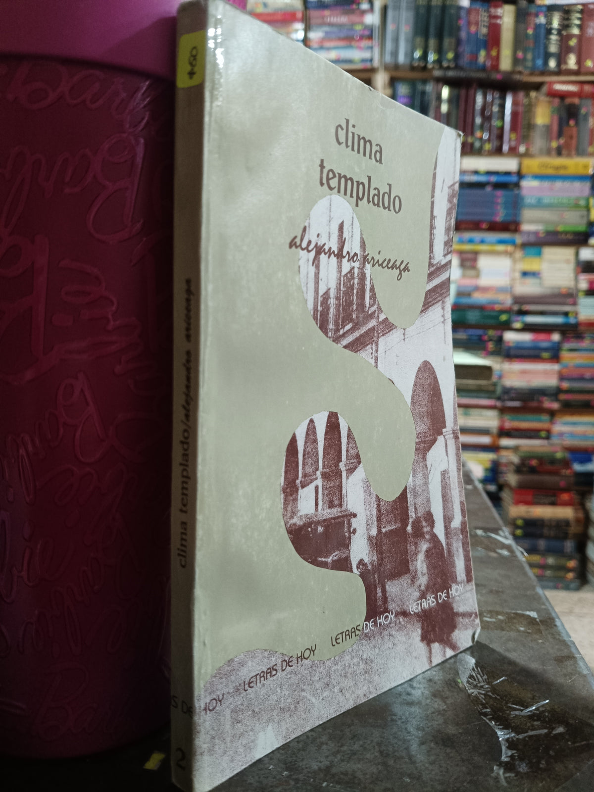 CLIMA TEMPLADO POR ALEJANDRO ARICEAGA USADO NOVELA ALDAMA