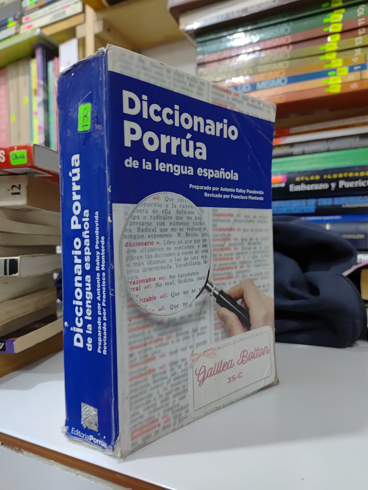 DICCIONARIO PORRUA DE LA LENGUA ESPAÑOLA USADO EDUCACION JUAREZ 507