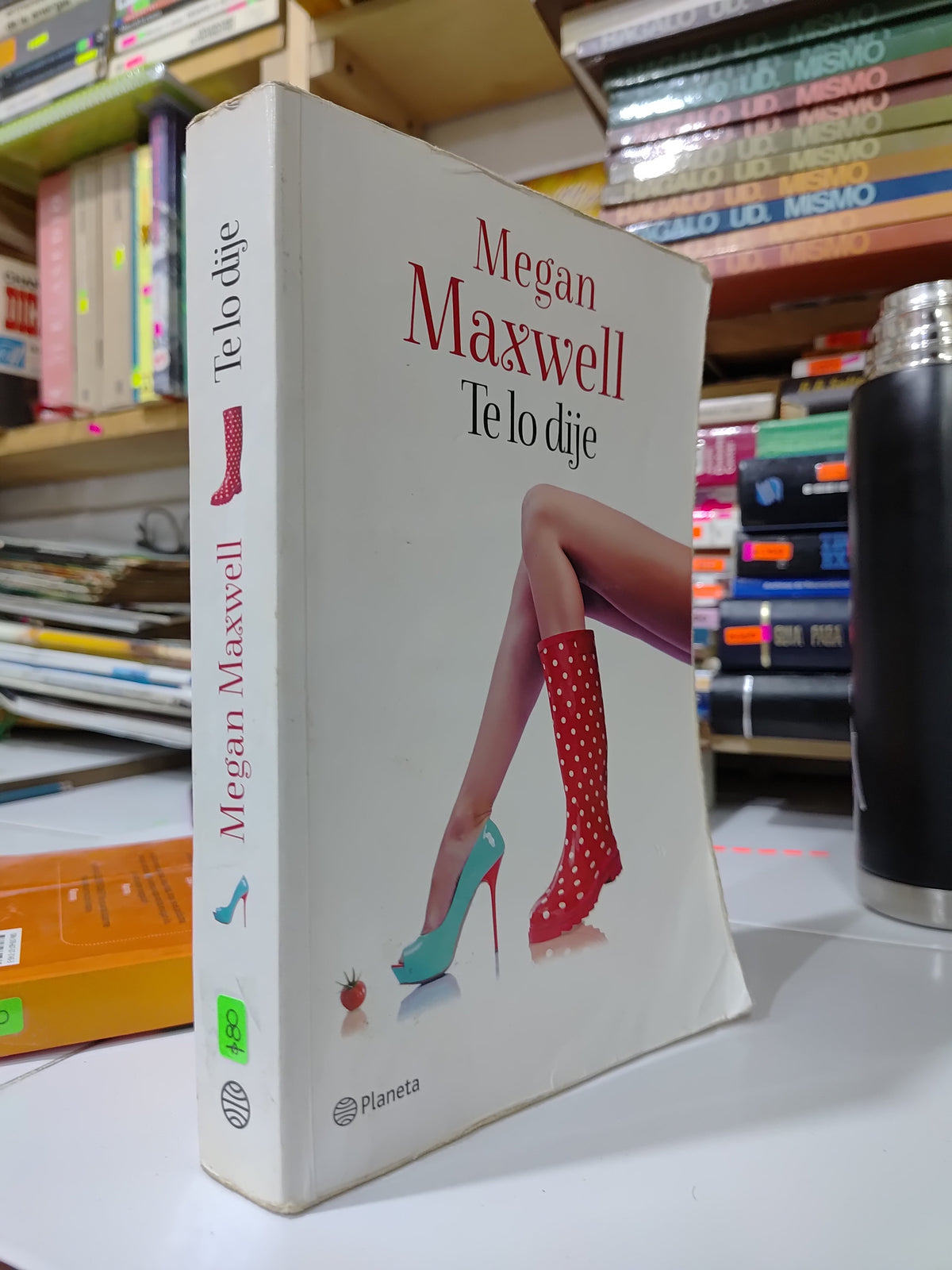 TE LO DIJE POR MEGAN MAXWELL USADO NOVELAS JUAREZ 507