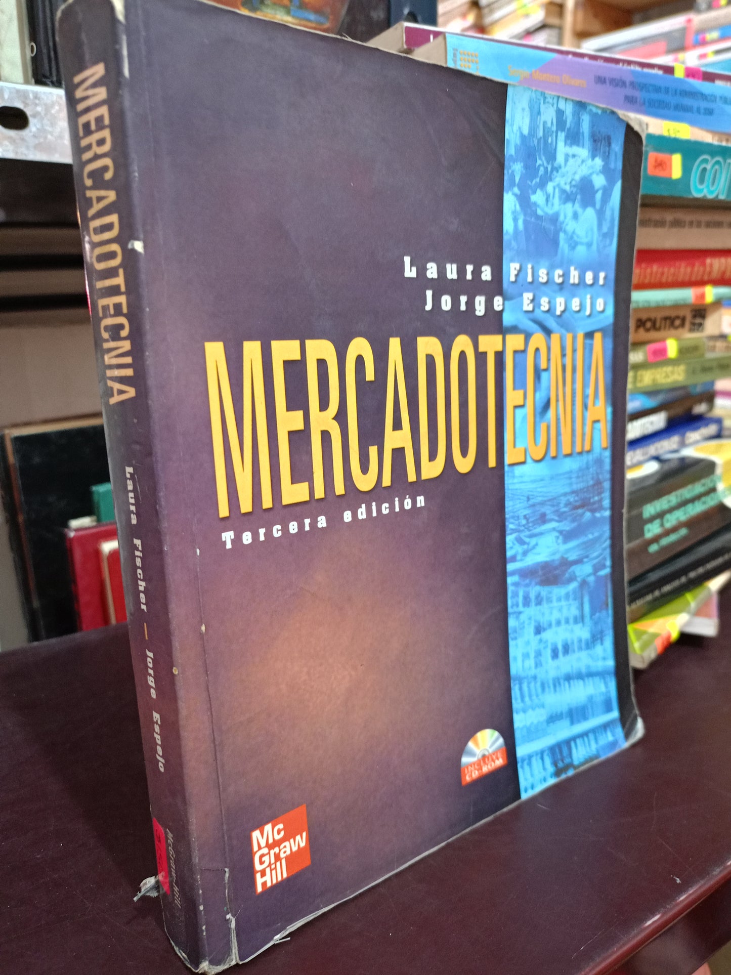 MERCADOTECNIA POR LAURA FISCHER JORGE ESPEJO USADO ADMIN LITERARIO 305