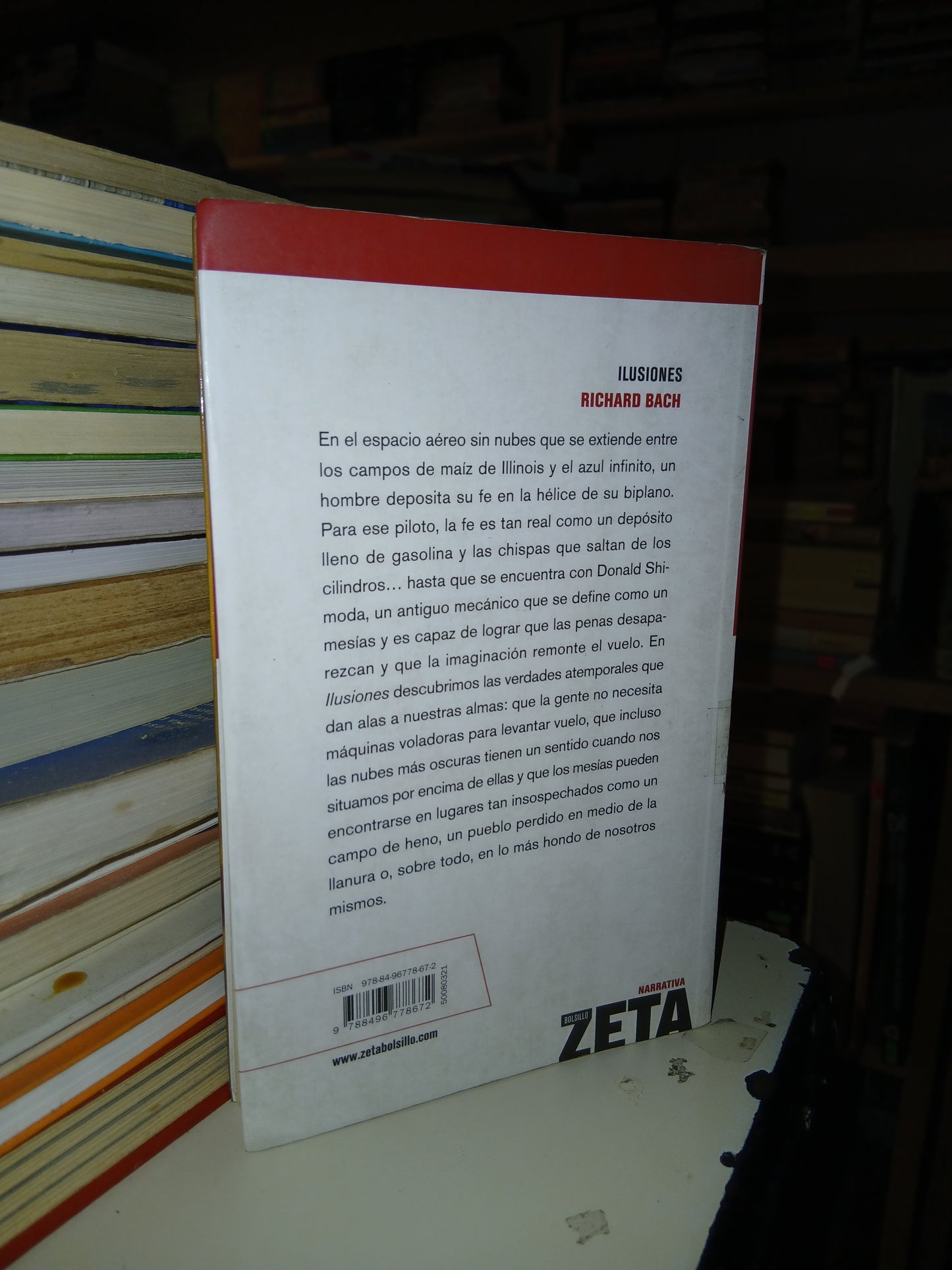 ILUSIONES POR RICHARD BACH USADO SUPERACIÓN PERSONAL LITERARIO 207