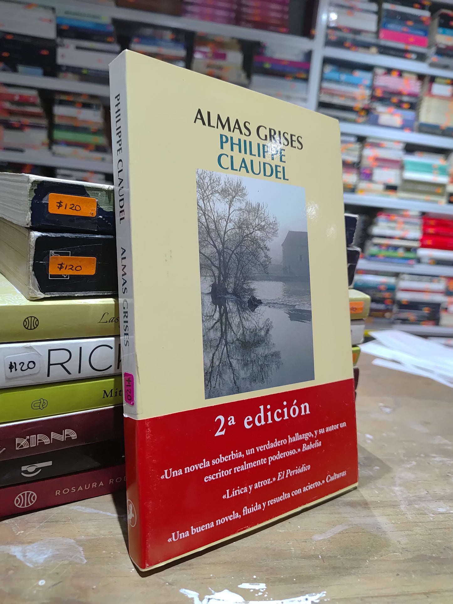 ALMAS GRISES POR PHILIPPE CLAUDEL USADO NOVELAS JUAREZ 515