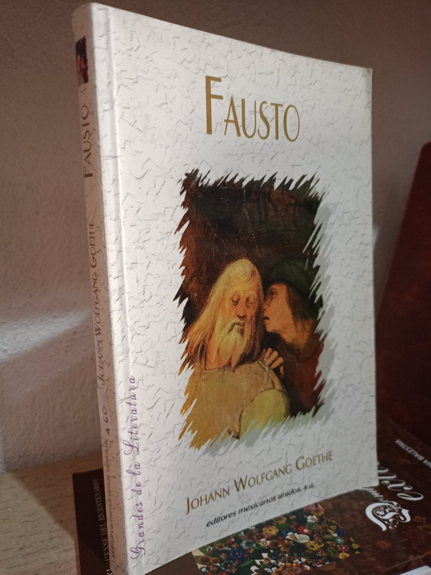 FAUSTO WOLFGANG GOETHE USADO NOVELA LITERARIO 305