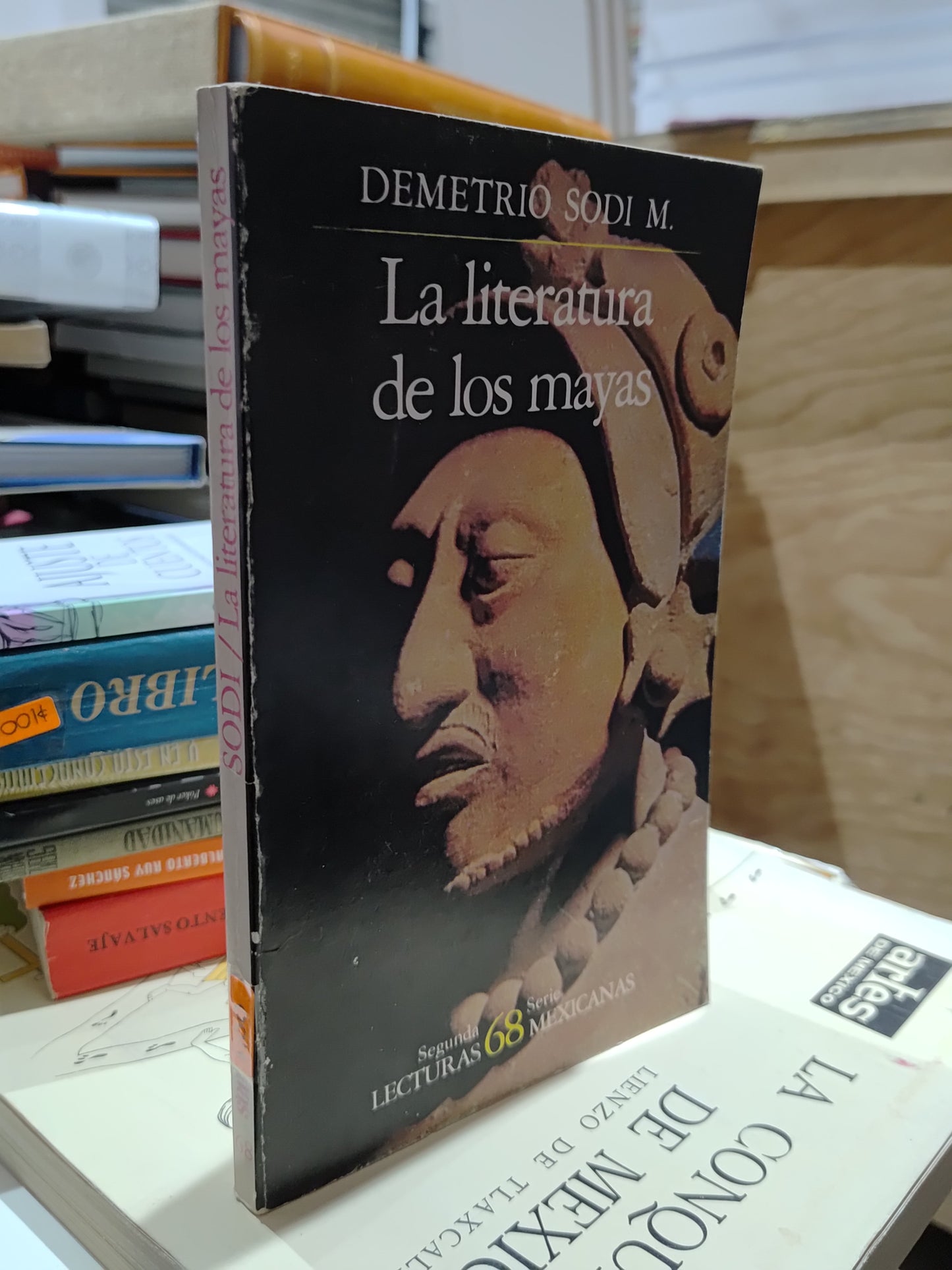 LA LITERARIO DE LOS MAYAS POR DEMETRIO SODI M. USADO NOVELAS JUAREZ 515