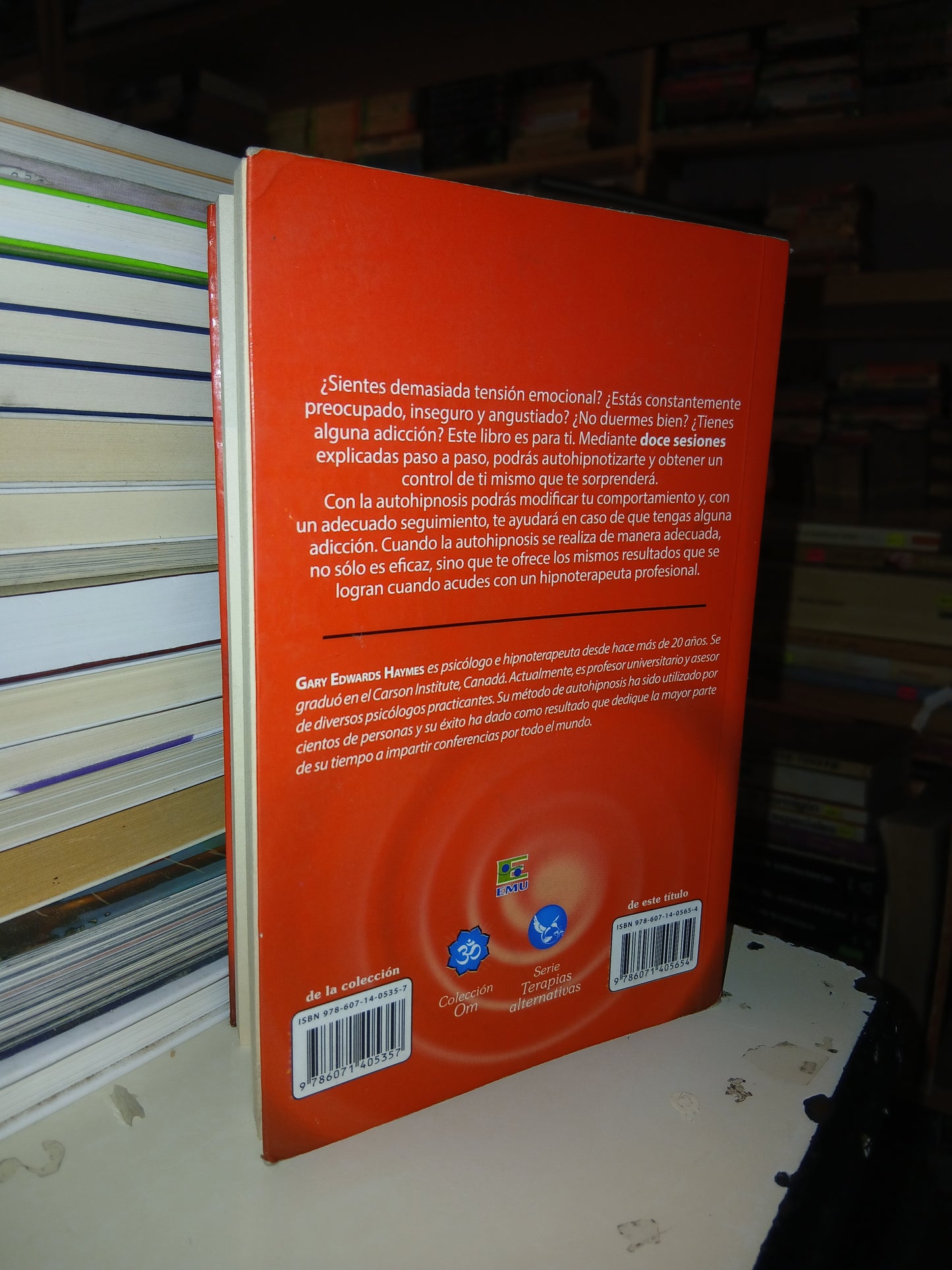 LIBÉRATE DEL ESTRÉS Y DE LAS ADICCIONES POR GARY EDWARDS HAYMES USADO SUPERACIÓN PERSONAL LITERARIO 207