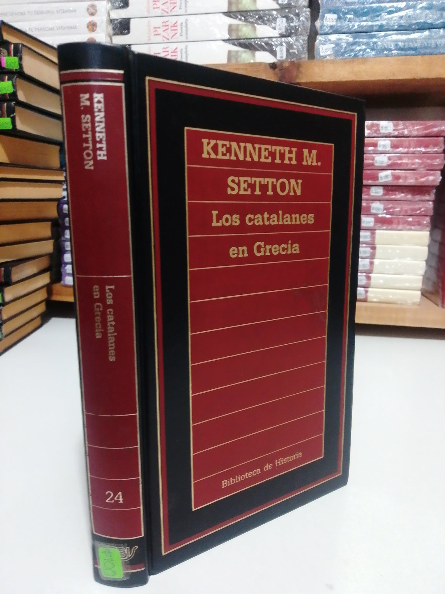 LOS CATALANES EN GRECIA POR KENNETH M. SETTON USADO NOVELA JUAREZ