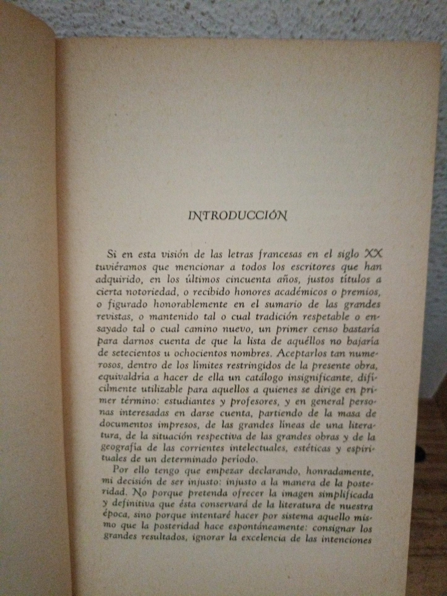 HISTORIA DE LA LITERATURA FRANCESA CONTEMPORÁNEA 1900-1950 POR PIERRE-HENRI SIMON USADO HISTORIA LITERARIO 305