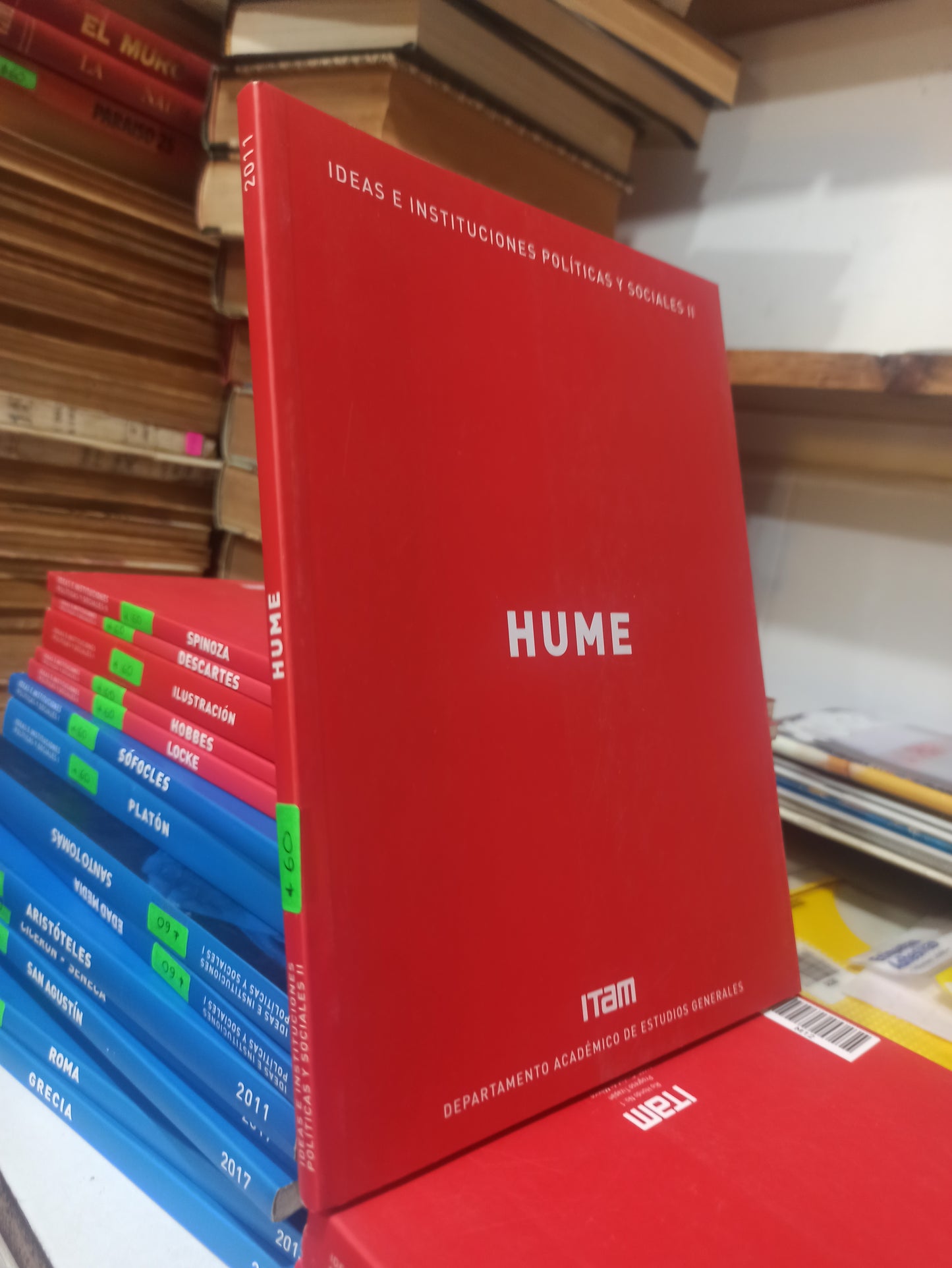 IDEAS E INSTITUCIONES POLITICAS Y SOCIALES 2 HUME POR EDITORIAL ITAM USADO SOCIOLOGIA JUÁREZ