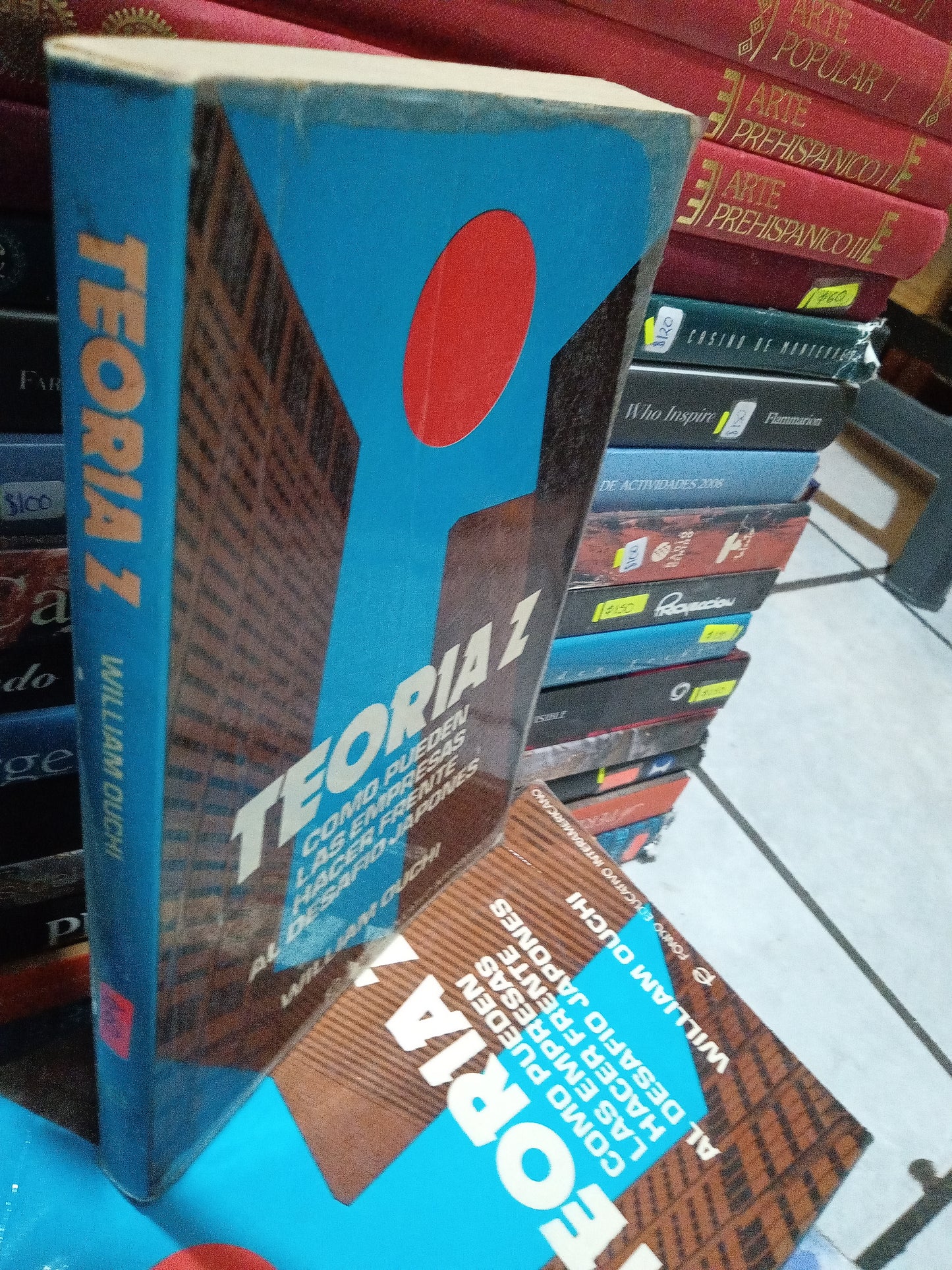 TEORIA Z COMO PUEDEN LAS EMPRESAS HACER FRENTE AL DESAFIO JAPONES POR WILLIAM OUCHI USADO ADMINISTRACIÓN LITERARIO