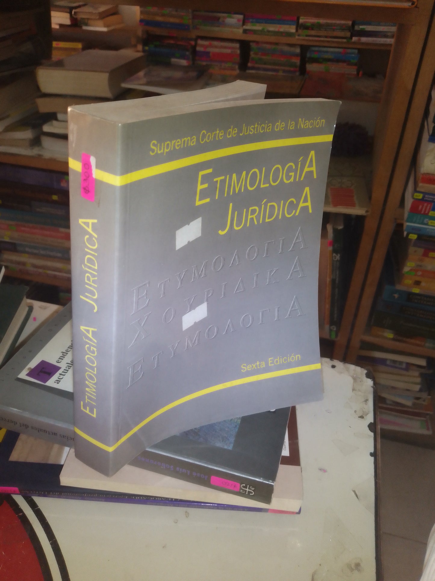 ETIMOLOGÍA JURÍDICA POR LA SUPREMA CORTE DE JUSTICIA DE LA NACIÓN USADO DERECHO LITERARIO 207