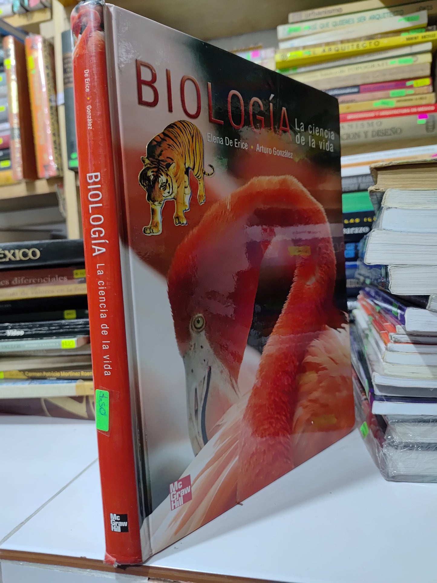 BIOLOGIA LA CIENCIA DE LA VIDA POR ELENA DE ERICE USADO BIOLOGIA JUAREZ 507