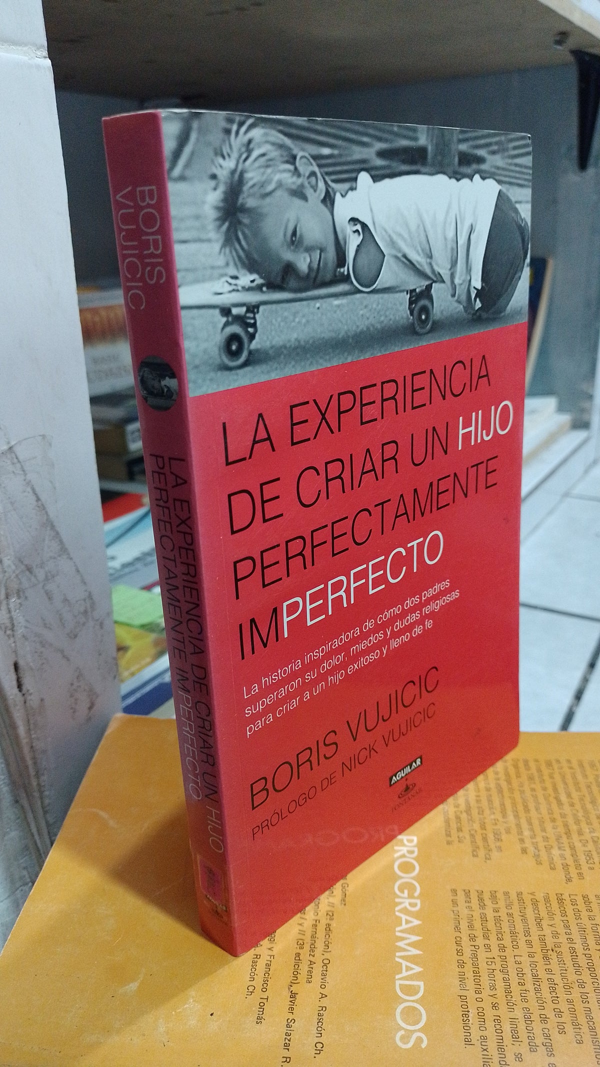 LA EXPERIENCIA DE CRIAR A UN HIJO PERFECTAMENTE IMPERFECTO POR BORIS VUJICIC USADO PSICOLOGIA JUAREZ 507
