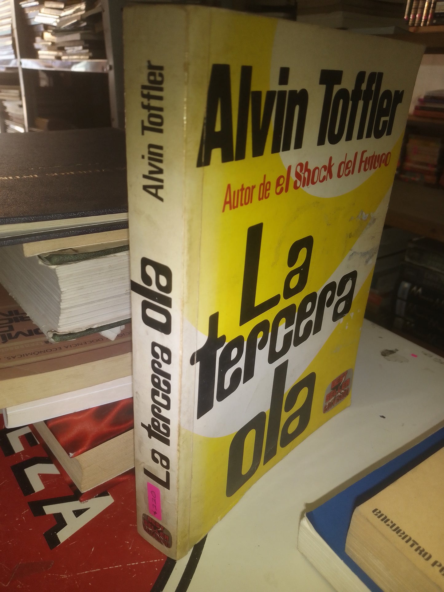 LA TERCERA OLA POR ALVIN TOFFLER USADO HISTORIA LITERARIO 207