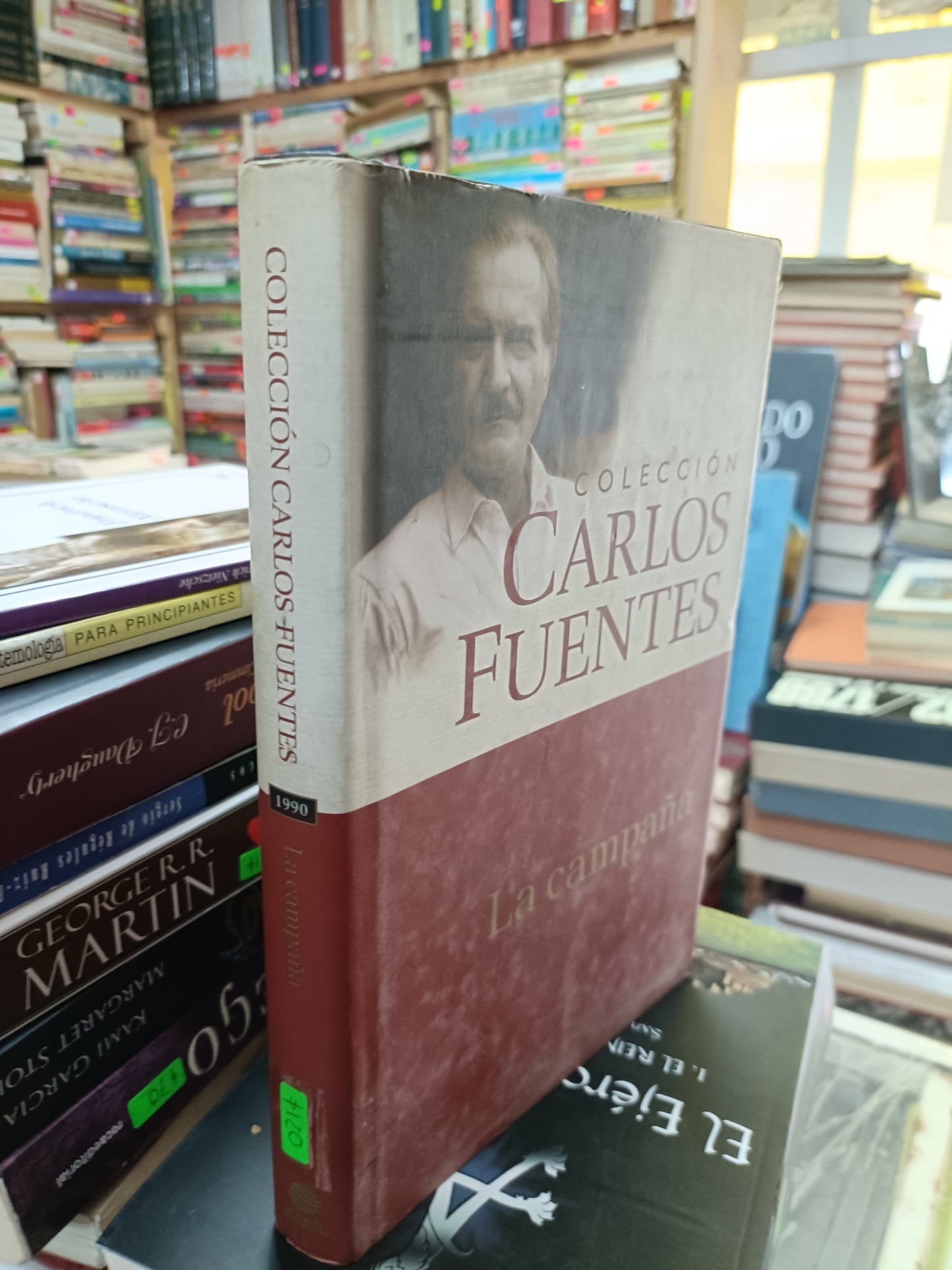 LA CAMPAÑA POR CARLOS FUENTES COLECCION USADO NOVELA JUAREZ 515