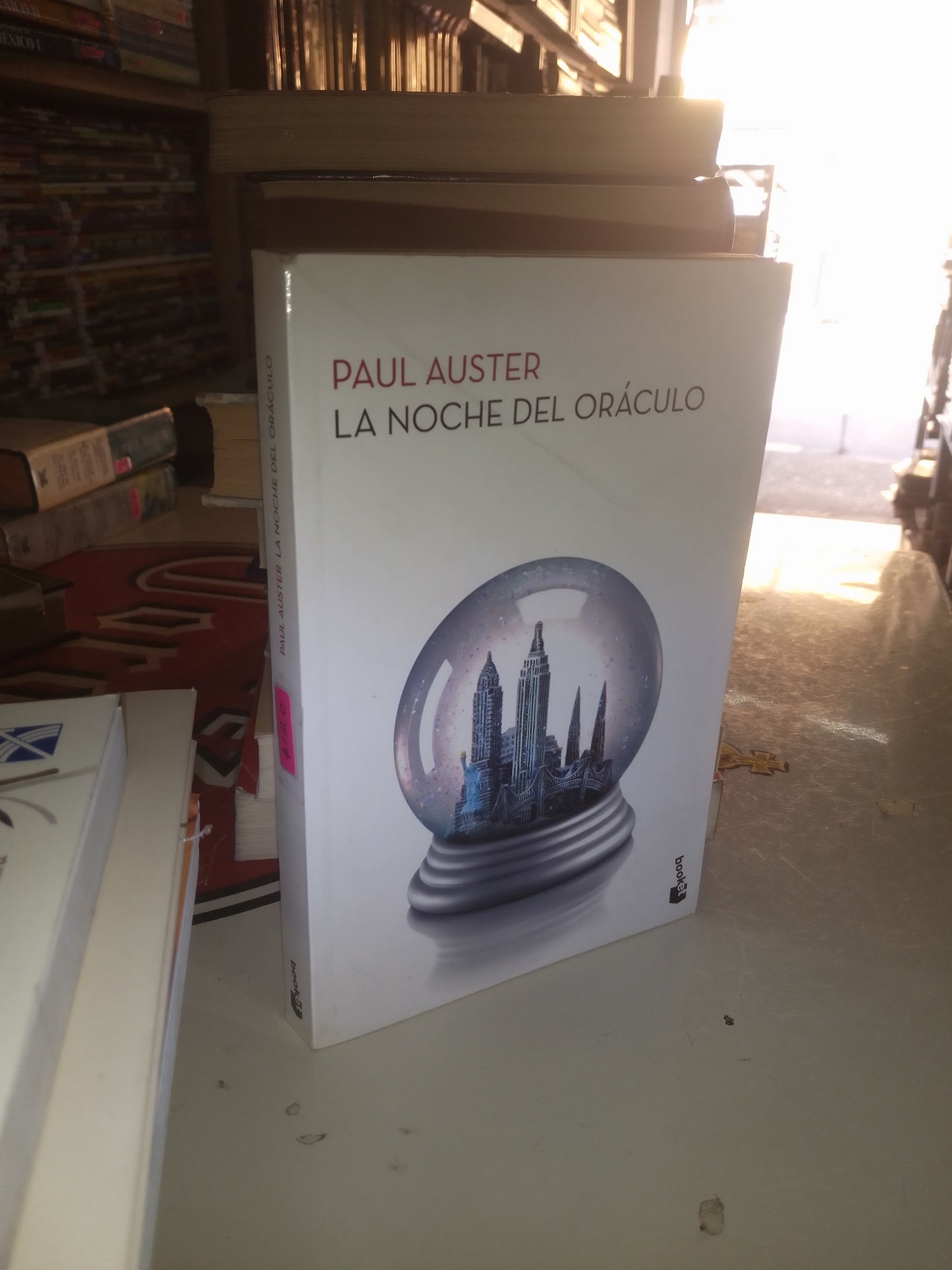 LA NOCHE DEL ORÁCULO POR PAUL AUSTER USADO NOVELA LITERARIO 207